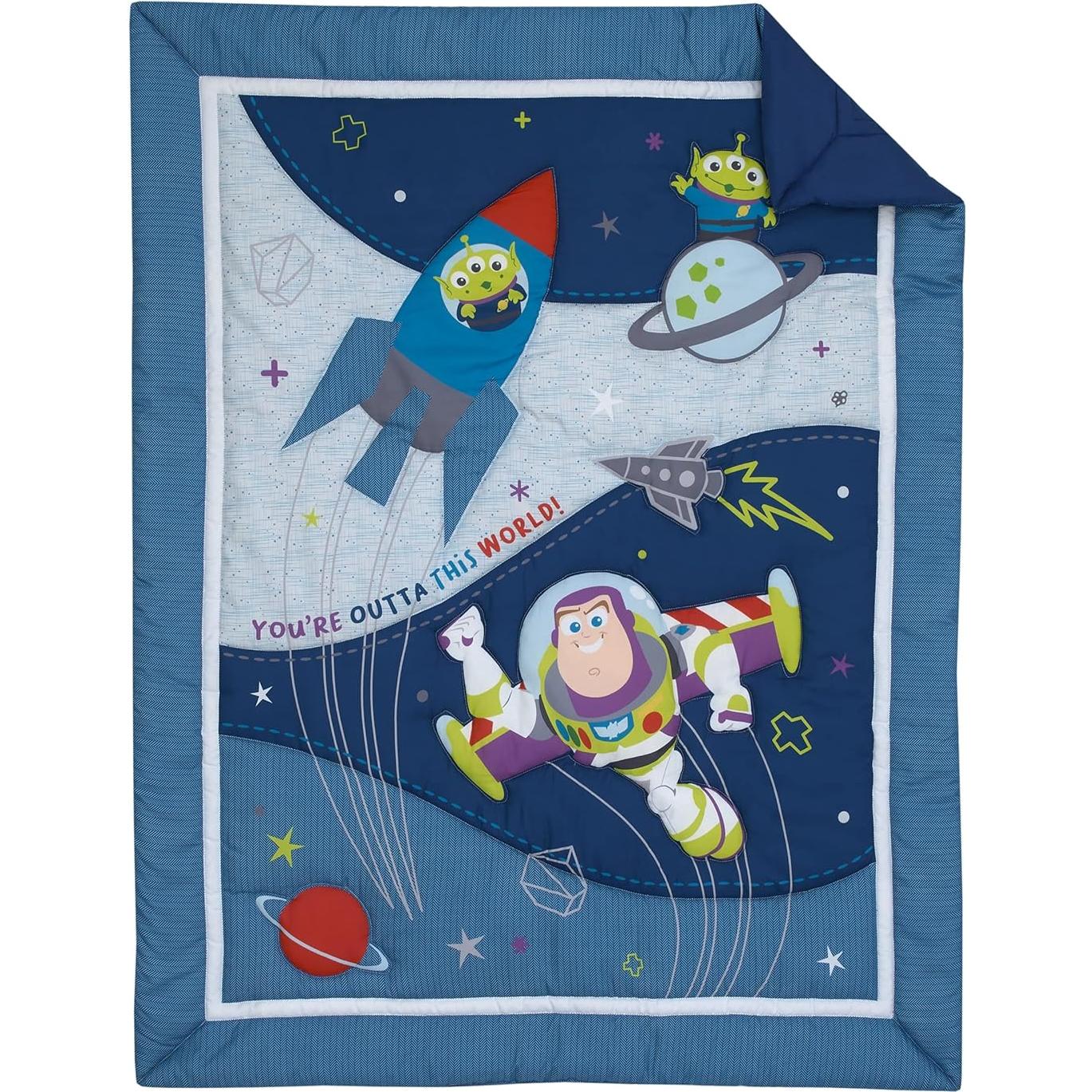 Juego de Ropa de Cuna 3 Piezas Disney Toy Story Azul