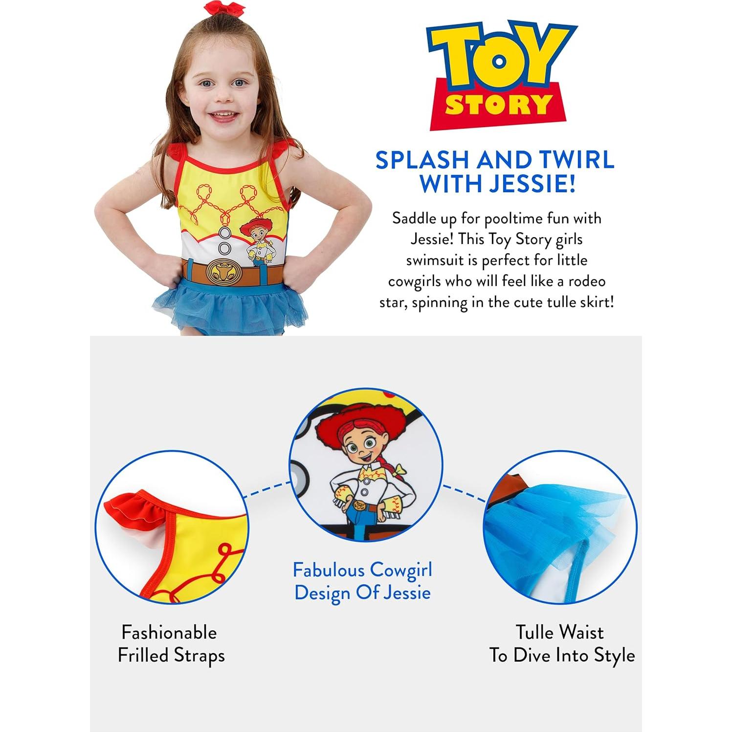 Traje de Baño Disney Toy Story Niñas - Jessie Azul 5