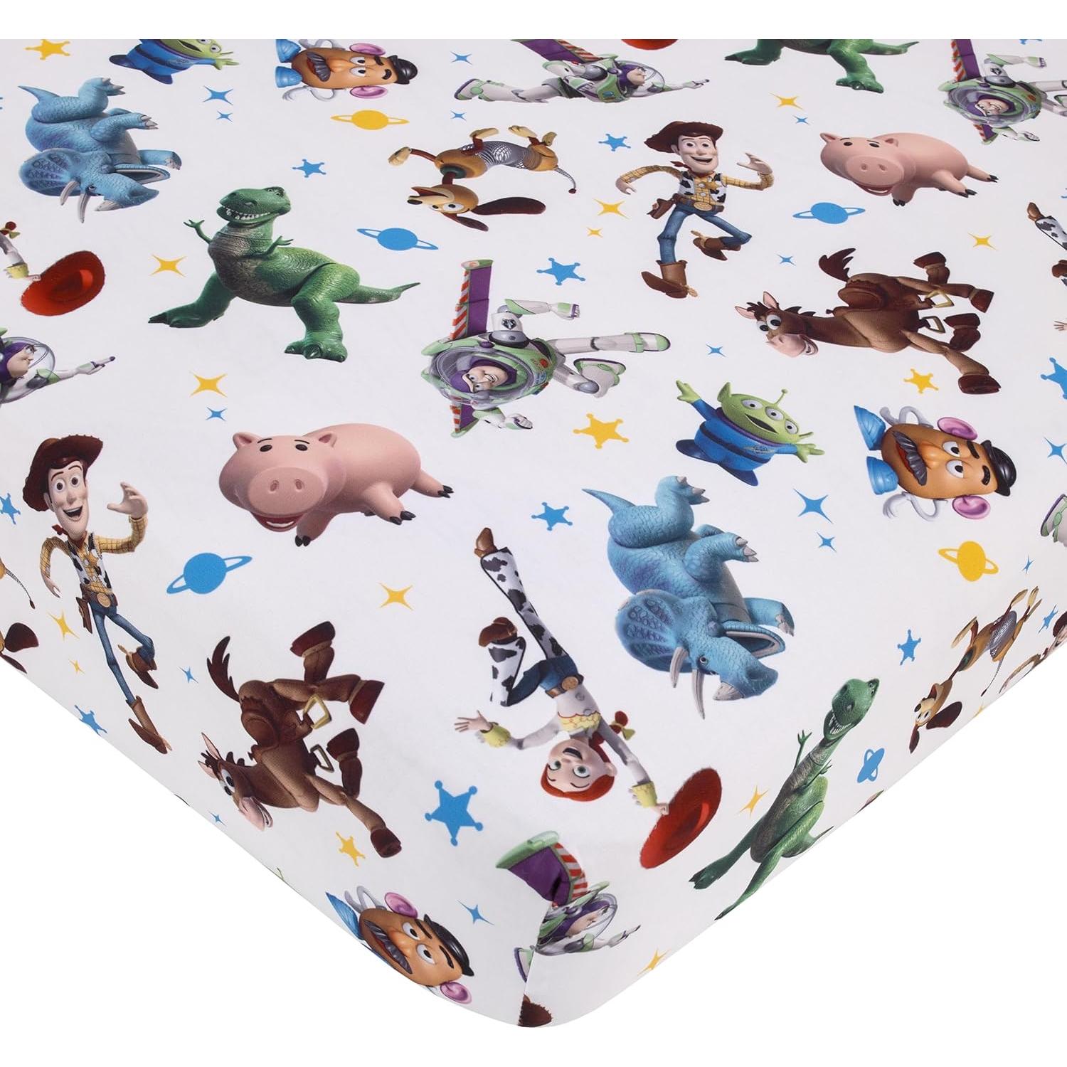 Juego de Cama 4 Piezas NoJo Toy Story Azul 106x144 cm