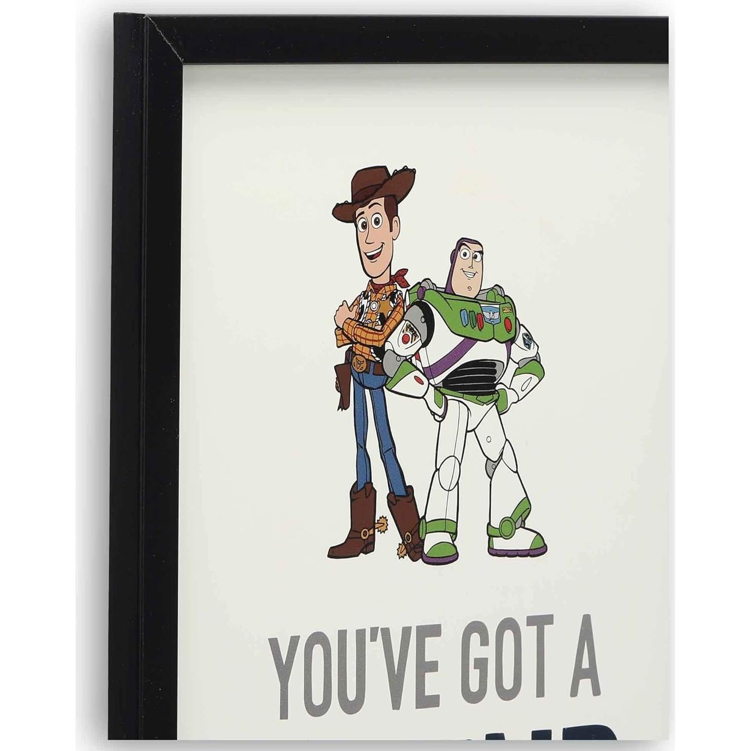 Decoración de Pared Enmarcada Disney Pixar Toy Story 31x45cm