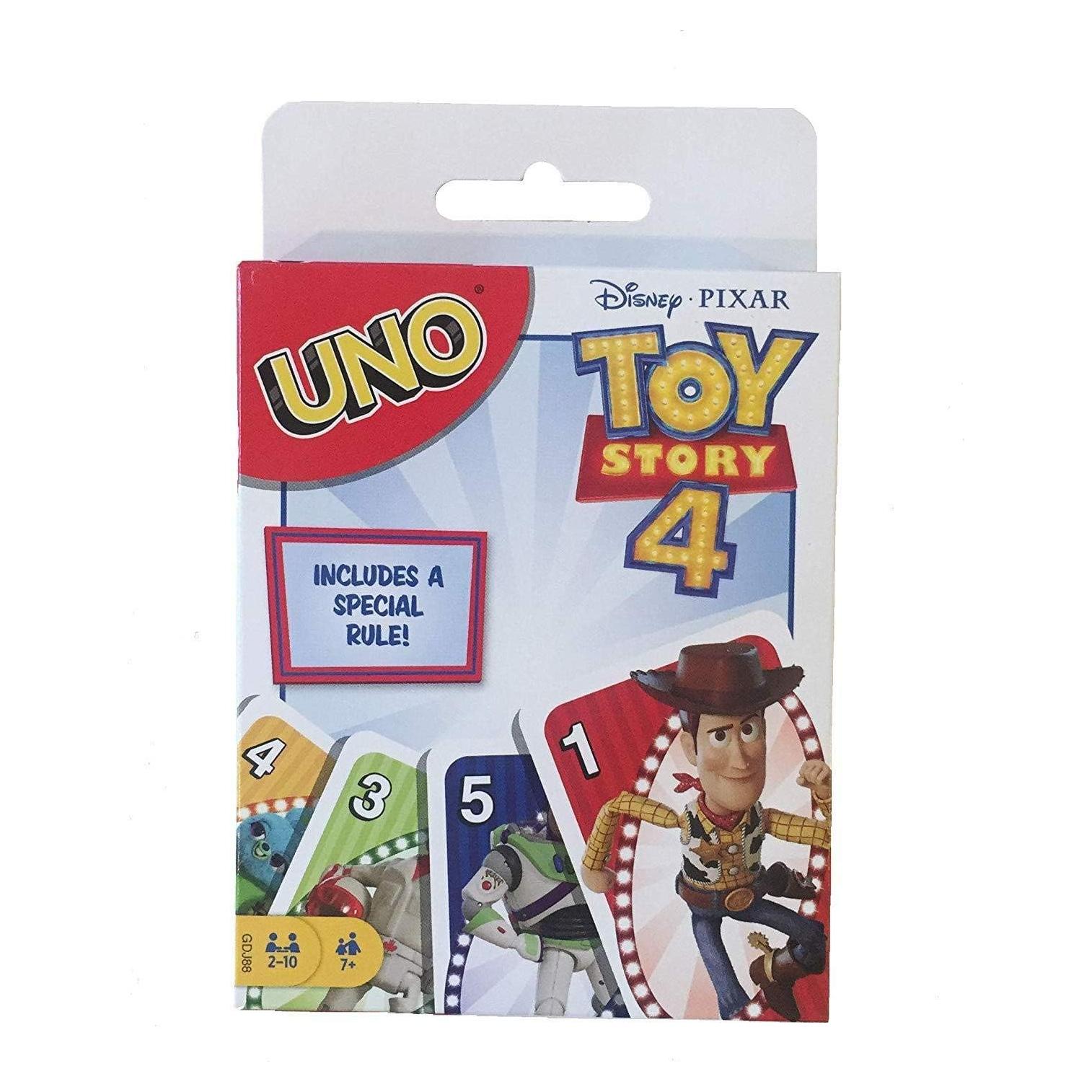 Juego de Cartas UNO Mattel Toy Story 4 - 112 Cartas