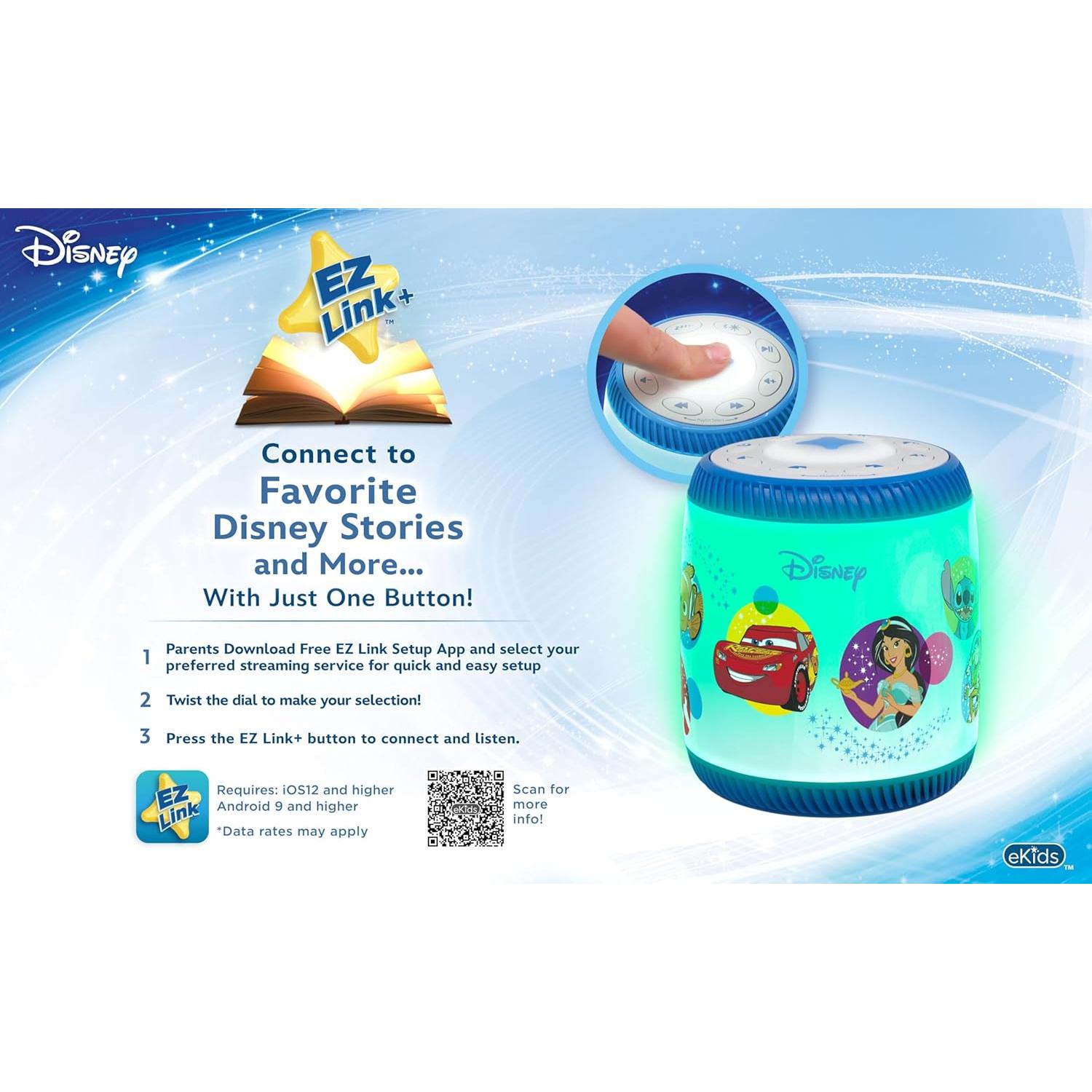 Cuentacuentos Bluetooth eKids Disney Luz Nocturna 10 cm