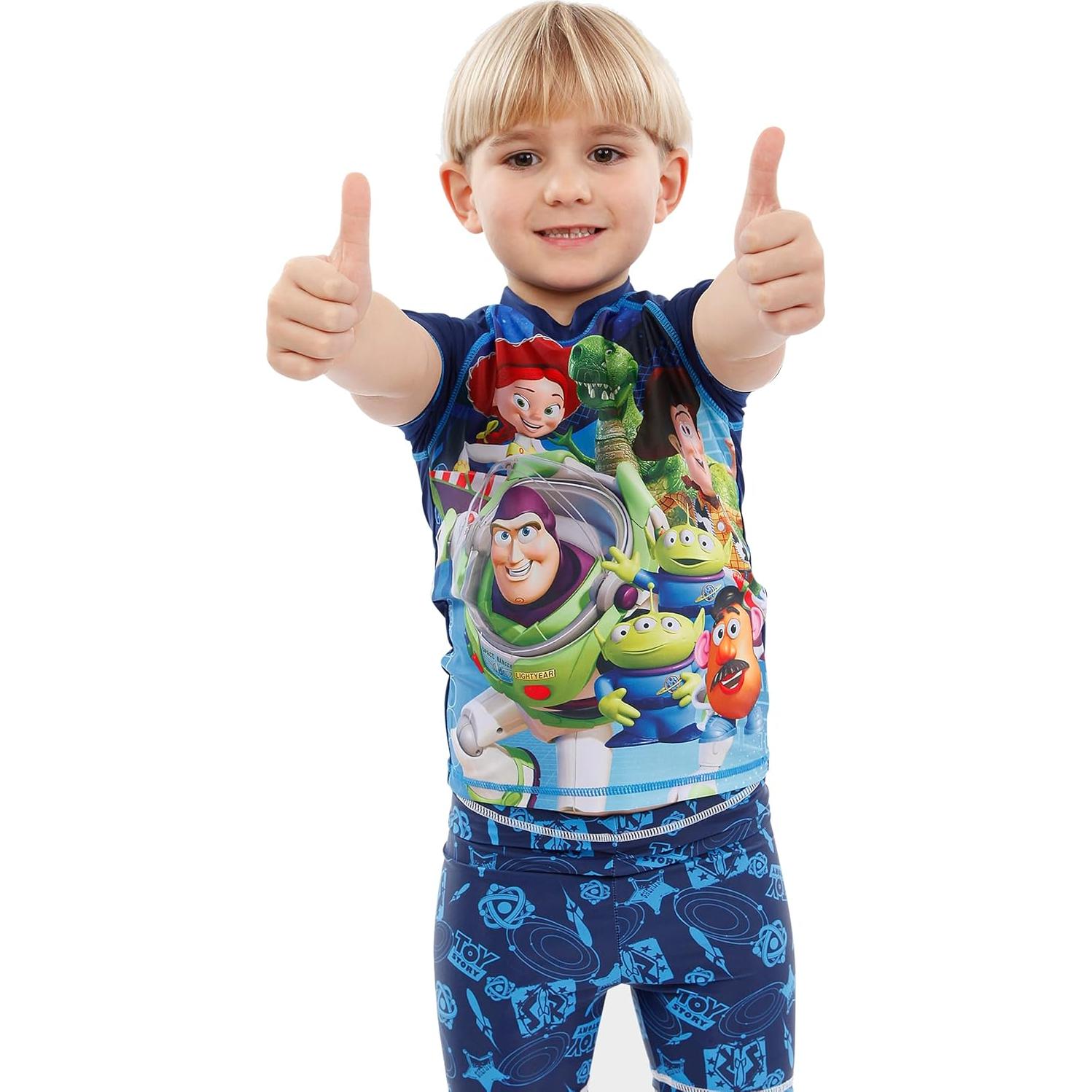 Conjunto de baño Toy Story para niños 2 piezas azul