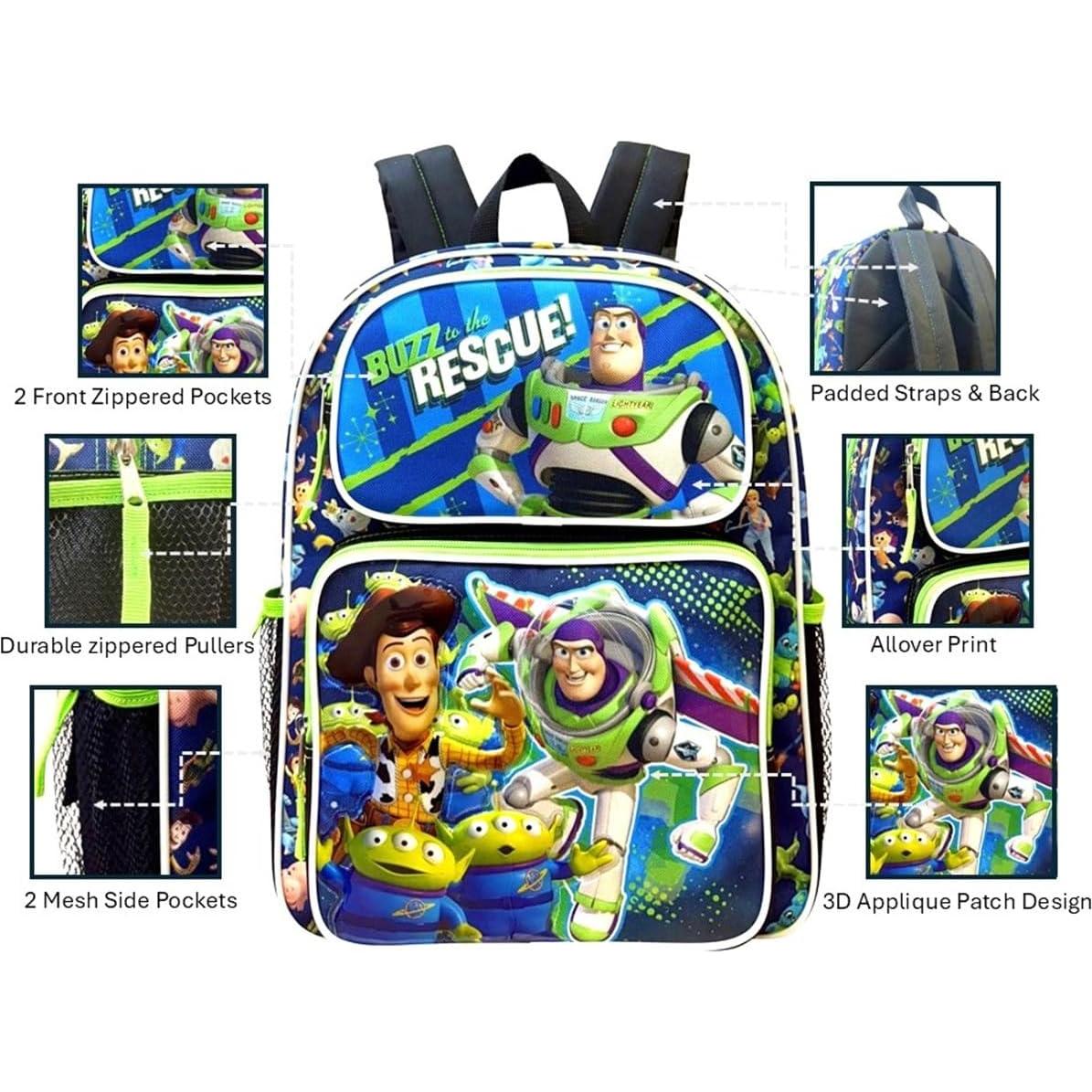 Mochila Escolar Grande Toy Story 40,64 cm Licenciada