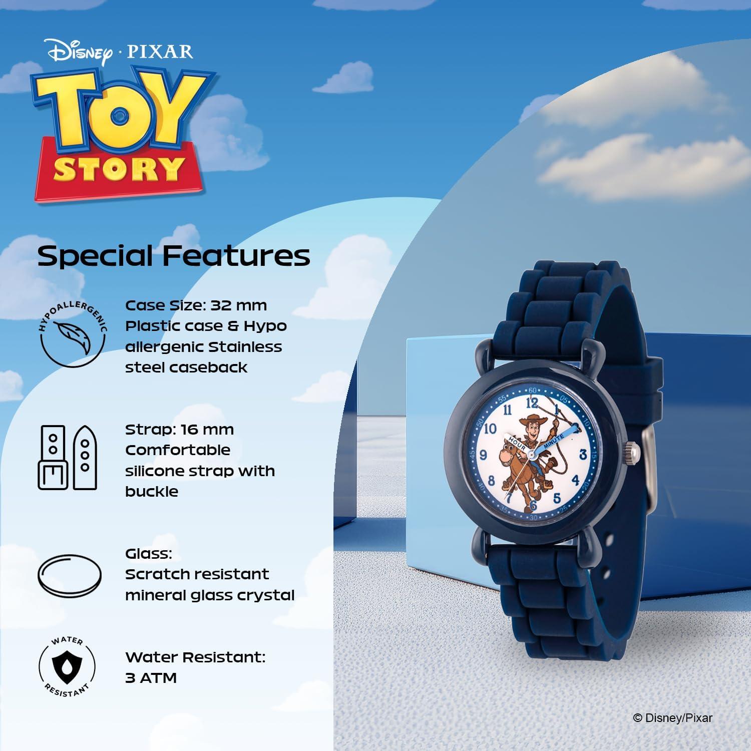 Reloj Analógico Disney Toy Story para Niños 32mm Azul