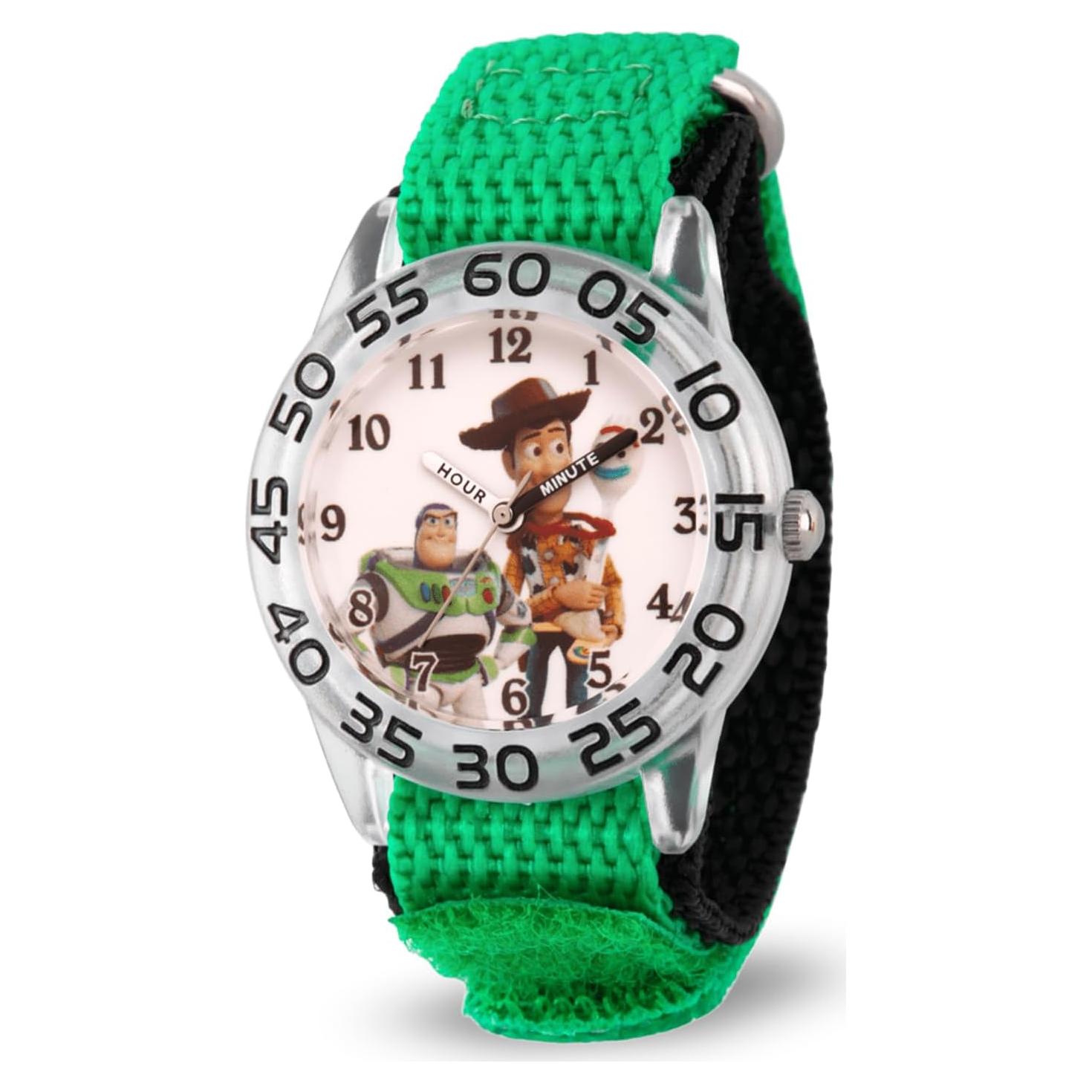 Reloj Analógico Infantil Disney Toy Story 32mm Nylon Verde