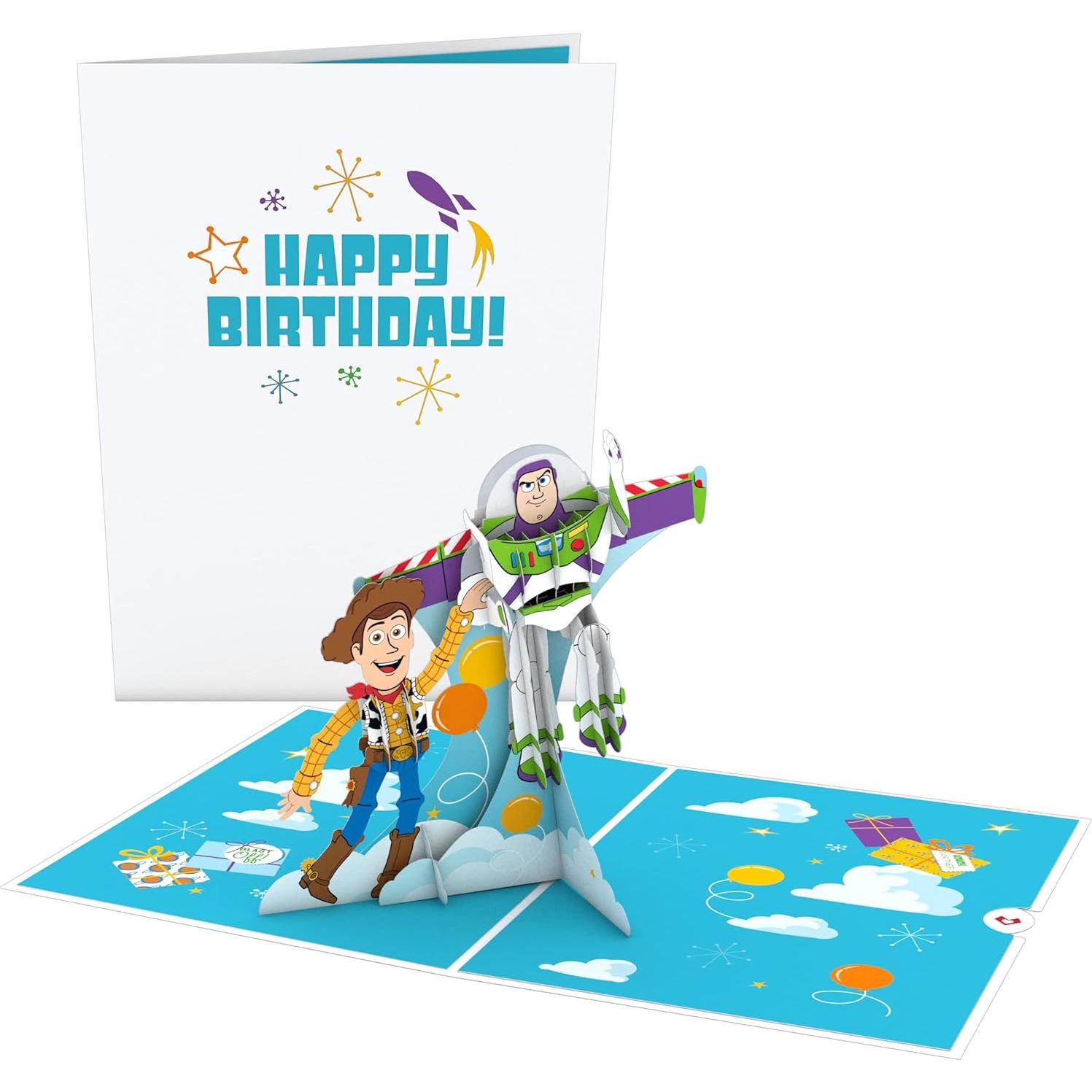 Tarjeta Pop-Up Cumpleaños Lovepop Toy Story 3D 18x13 cm