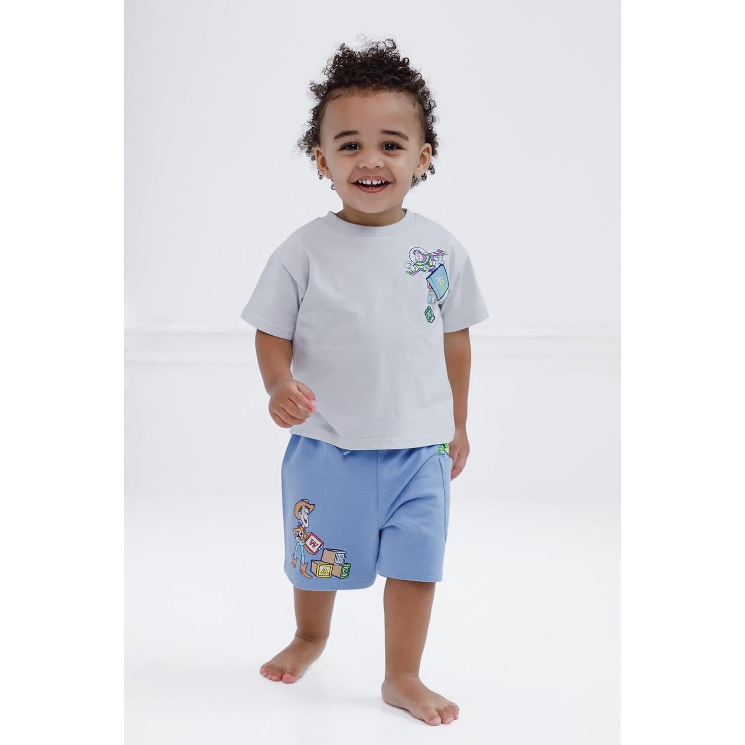 Conjunto camiseta y pantalones cortos Disney 0-18 meses