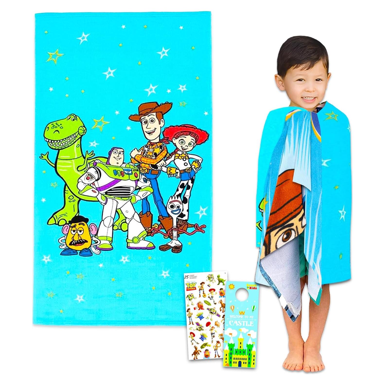 Juego de Toallas de Playa y Baño Toy Story - Microfibra