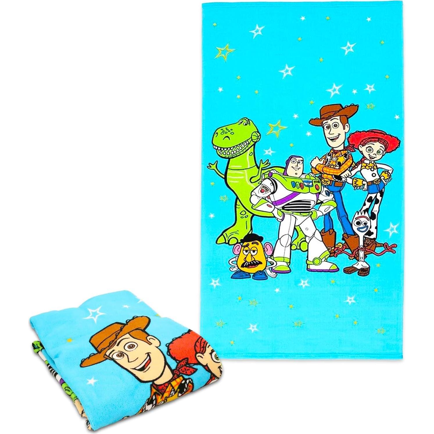 Juego de Toallas de Playa y Baño Toy Story - Microfibra