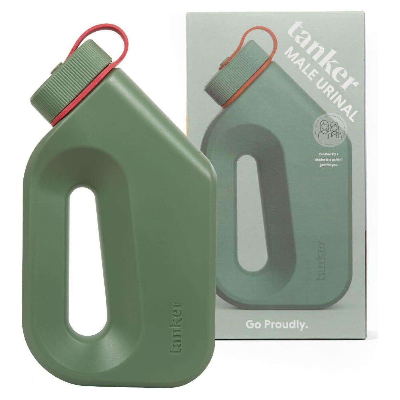 Orinal Portátil Tanker para Hombres a Prueba de Derrames