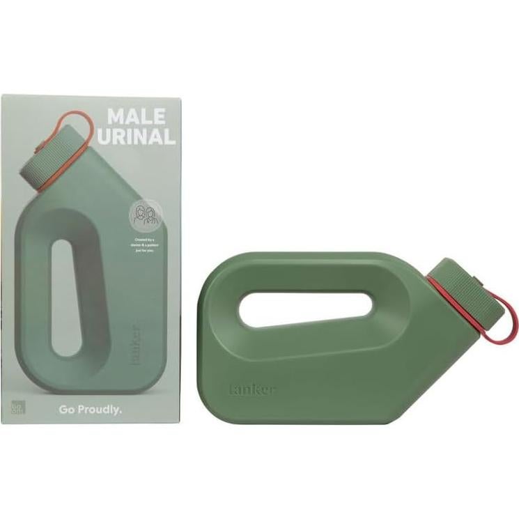 Orinal Portátil Tanker para Hombres a Prueba de Derrames