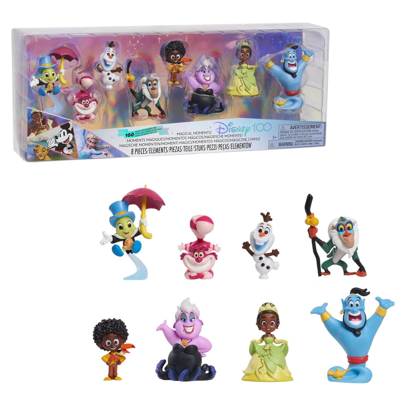 Set de Figuras Disney100 Años Just Play 8 Piezas 7,62 cm