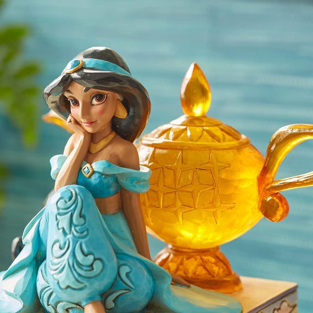 Figurita Enesco Jim Shore Aladino y Jasmine 13,34 cm