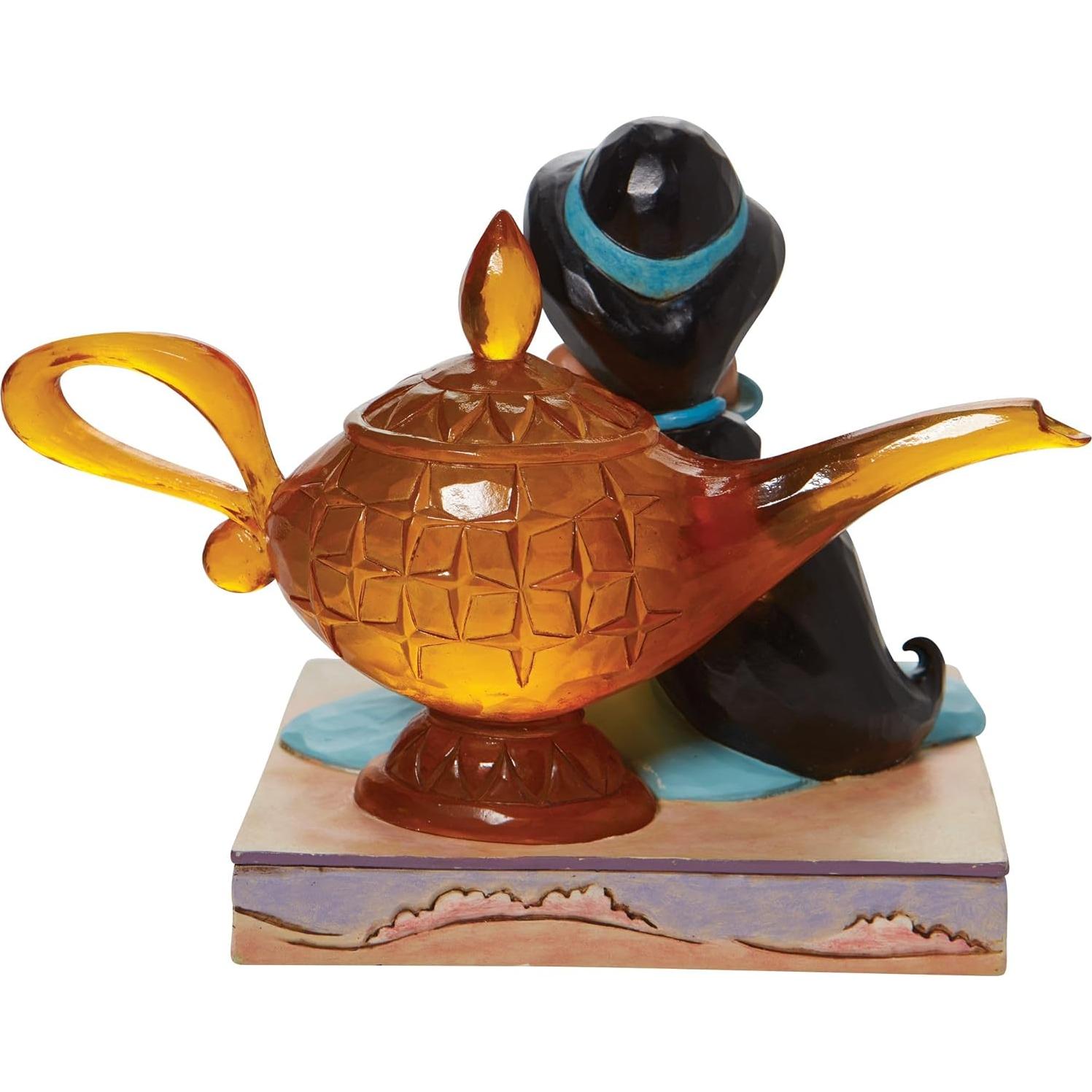 Figurita Enesco Jim Shore Aladino y Jasmine 13,34 cm