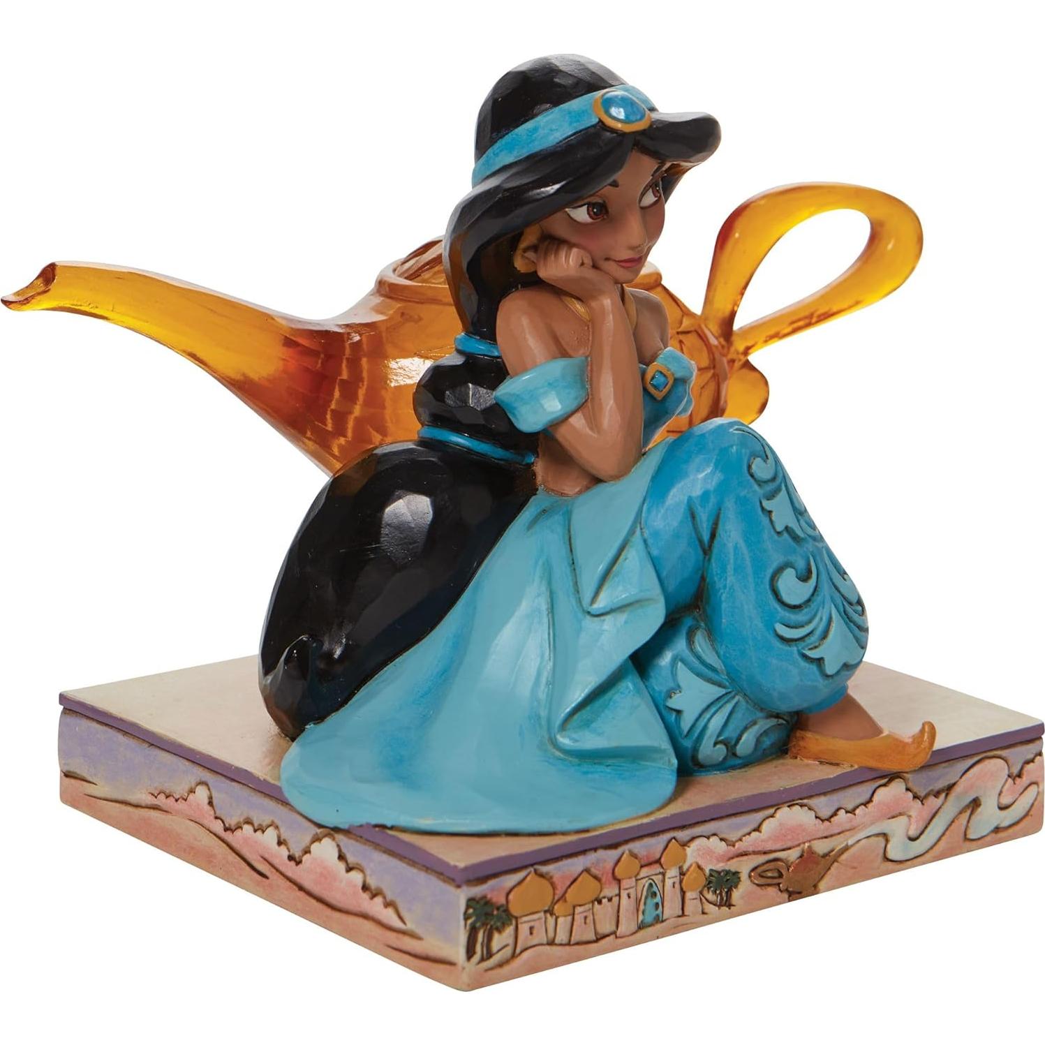 Figurita Enesco Jim Shore Aladino y Jasmine 13,34 cm