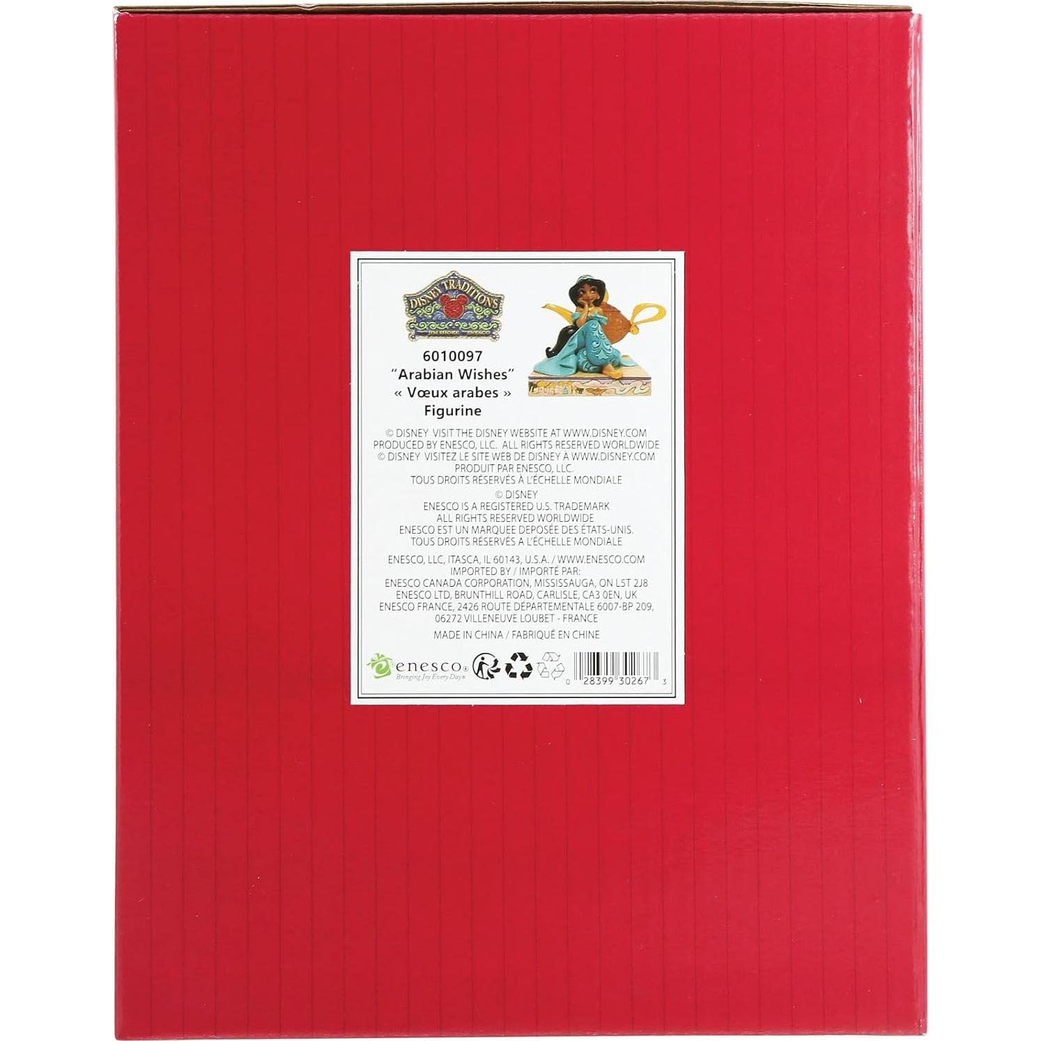 Figurita Enesco Jim Shore Aladino y Jasmine 13,34 cm