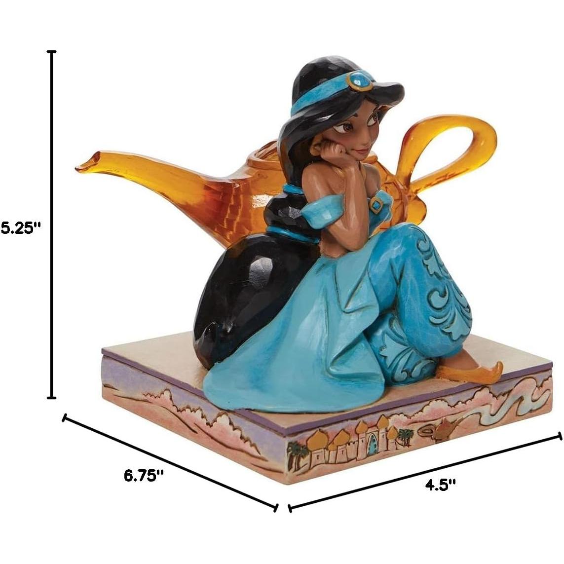 Figurita Enesco Jim Shore Aladino y Jasmine 13,34 cm