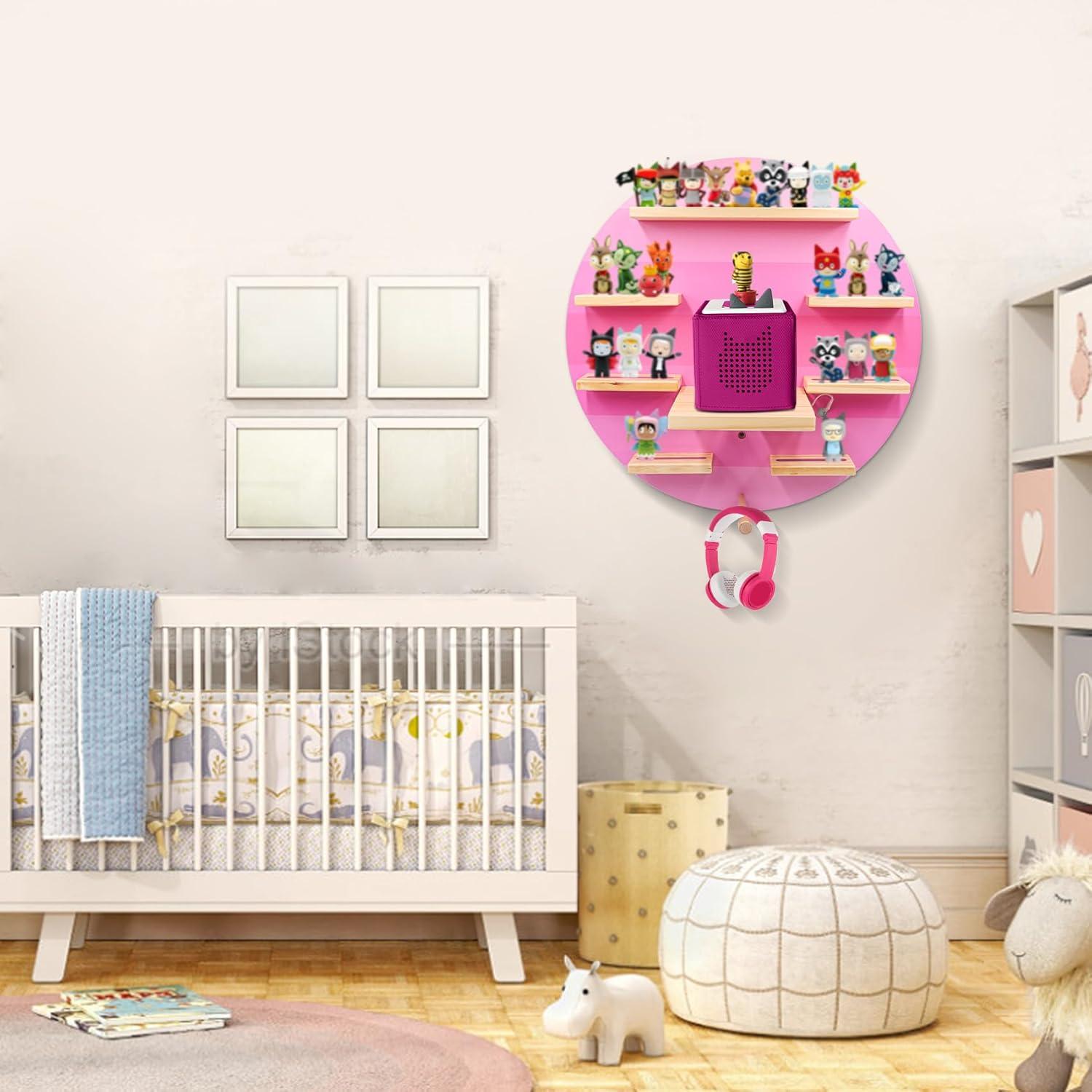 Estante Magnético Taladad con Luz LED RGB para Tonies