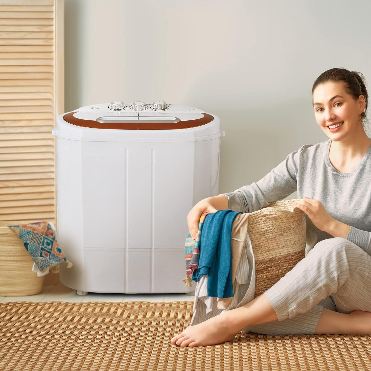 Lavadora Portátil Tiktun XPB30-1288S Doble Tina 3,18kg