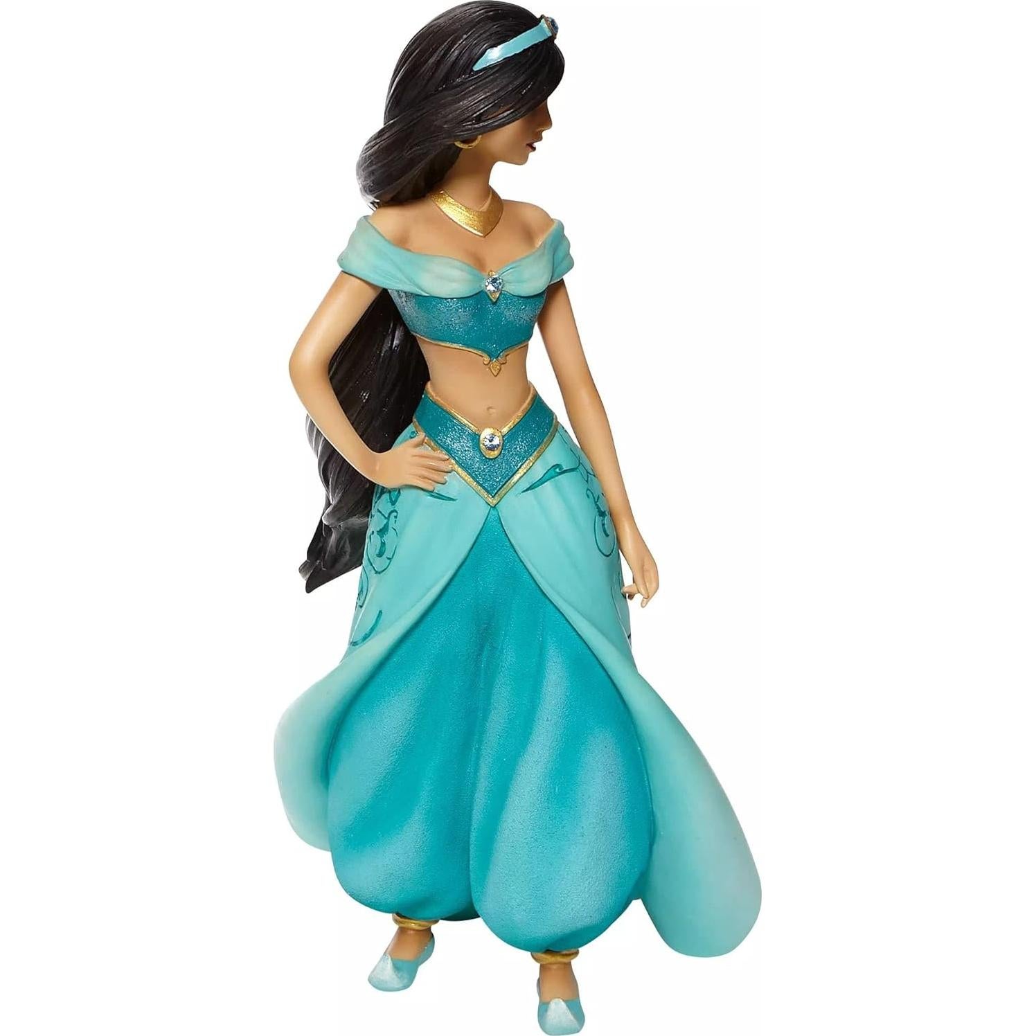 Figurita Aladino Jasmine Enesco 21 cm Hecha y Pintada a Mano