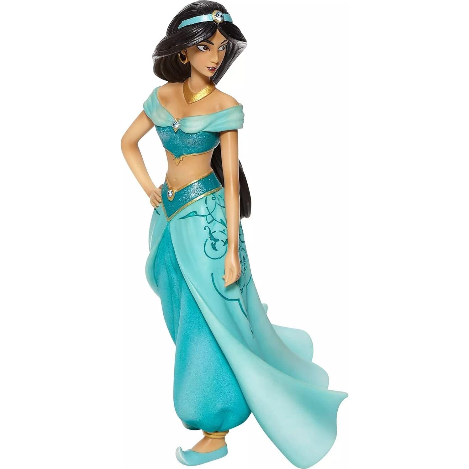 Figurita Aladino Jasmine Enesco 21 cm Hecha y Pintada a Mano