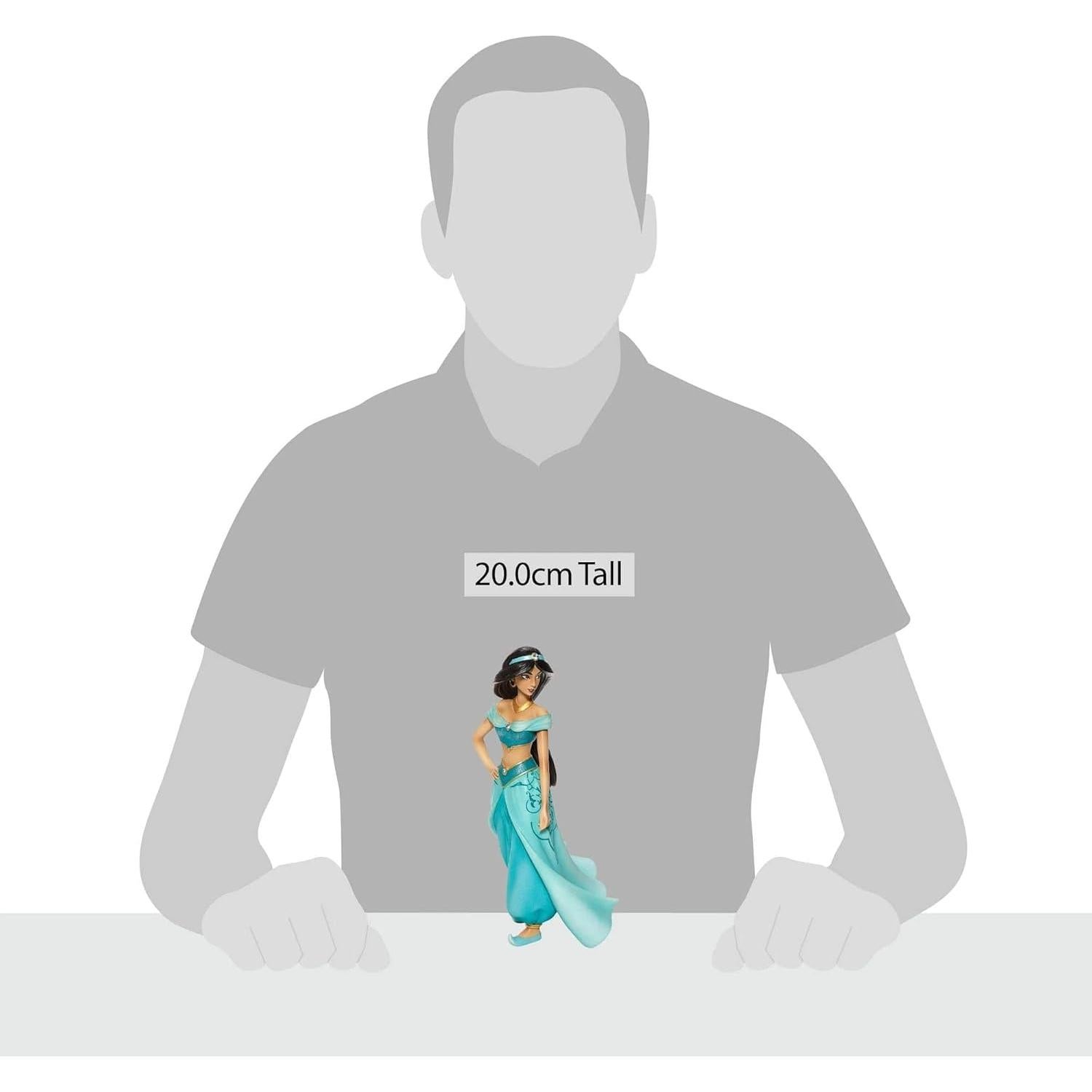 Figurita Aladino Jasmine Enesco 21 cm Hecha y Pintada a Mano