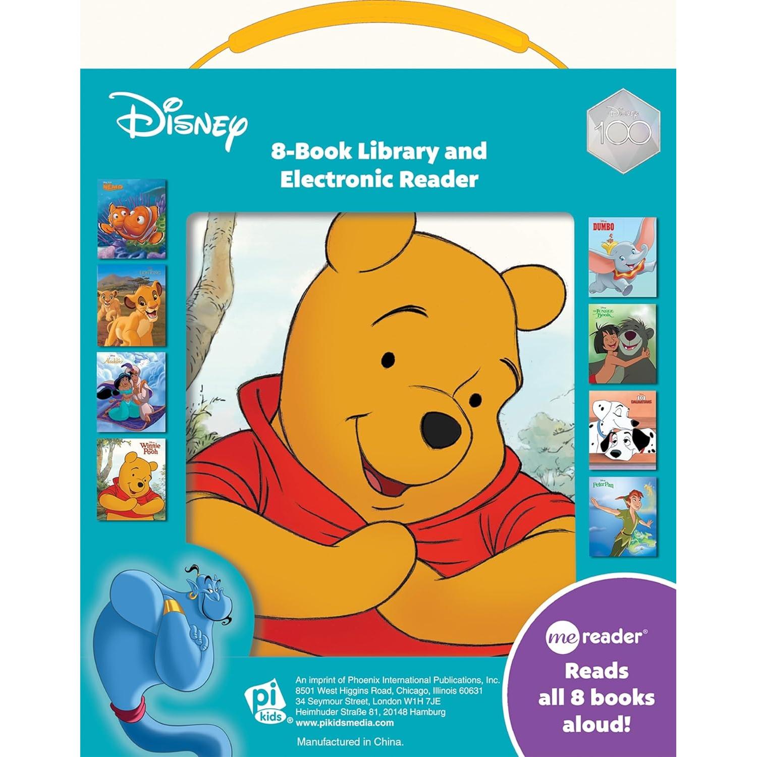 Disney Classic - Lion King, Finding Nemo, Aladdin and more! - Me Reader Electronic Reader and 8 Sound Book Library - PI Kids