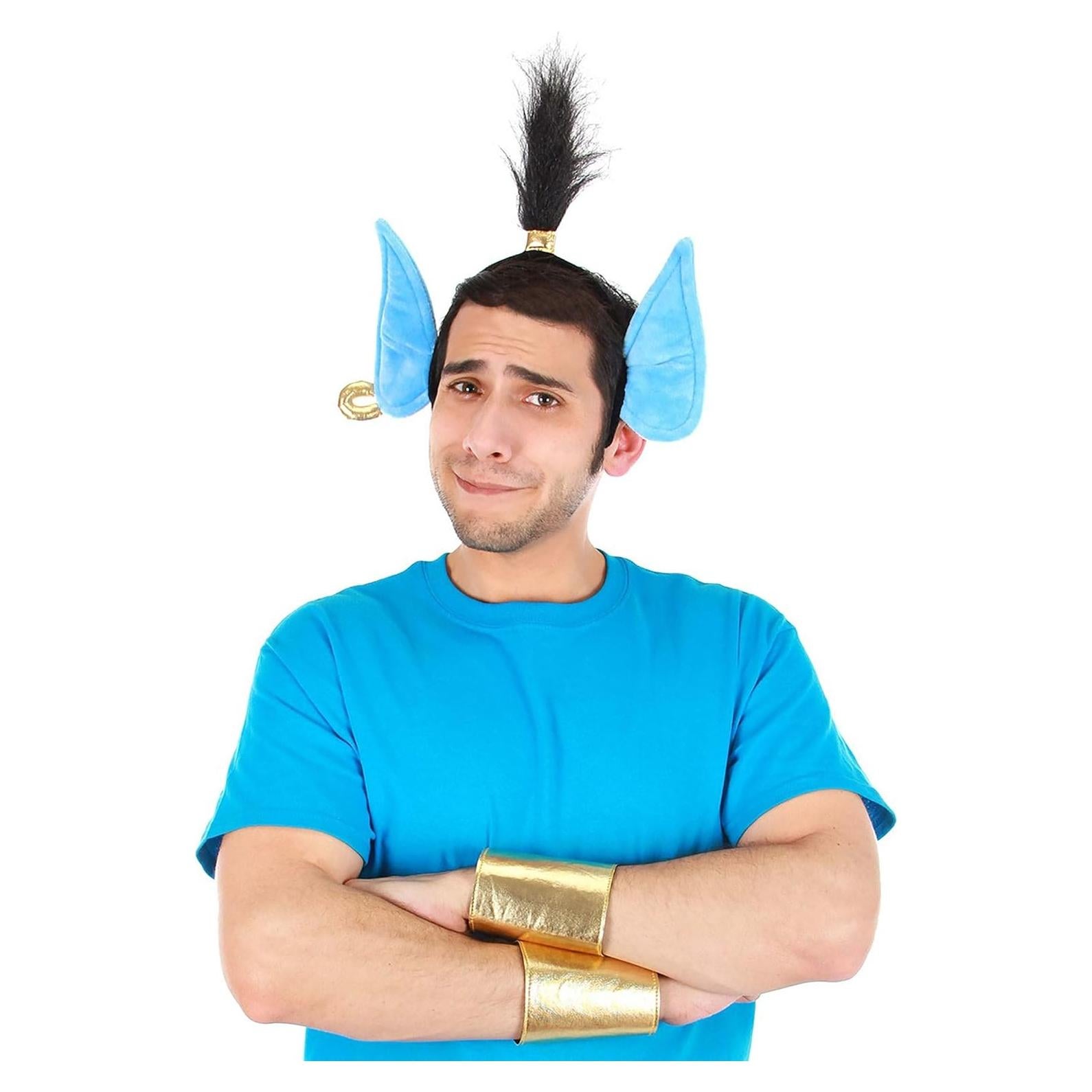 Kit Diadema y Muñequera Aladino Disney - Orejas Piel Sintética