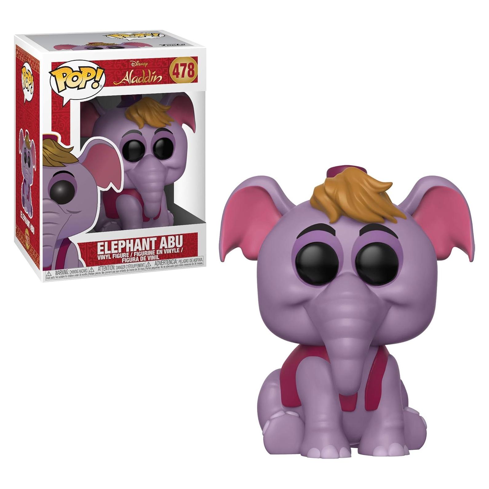 Funko Pop! Aladino Elefante Abu 9,5 cm Coleccionable