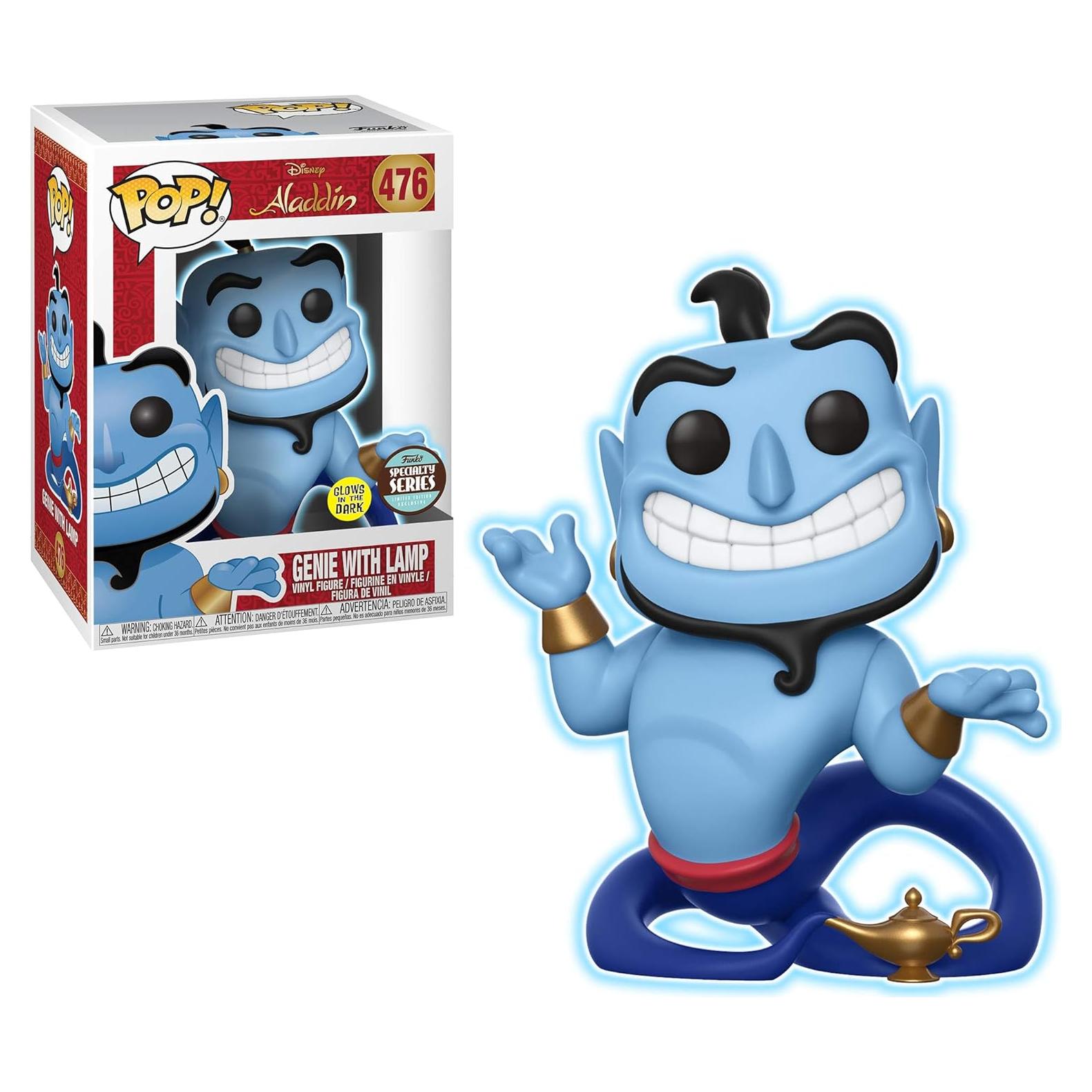Funko Pop! Genio Disney Aladino Brilla en la Oscuridad