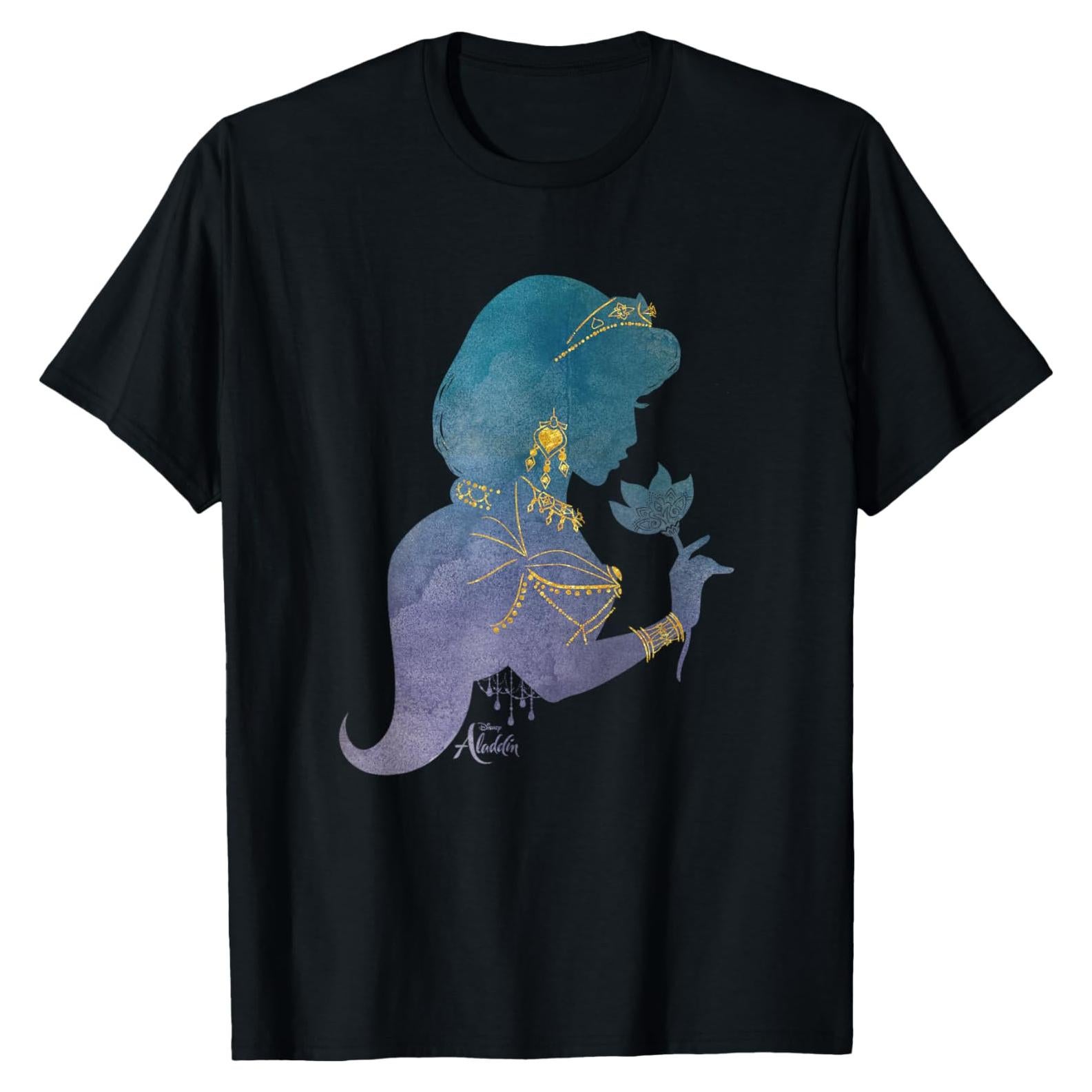 Camiseta Princesa Jasmine Aladino Disney Niños Unisex