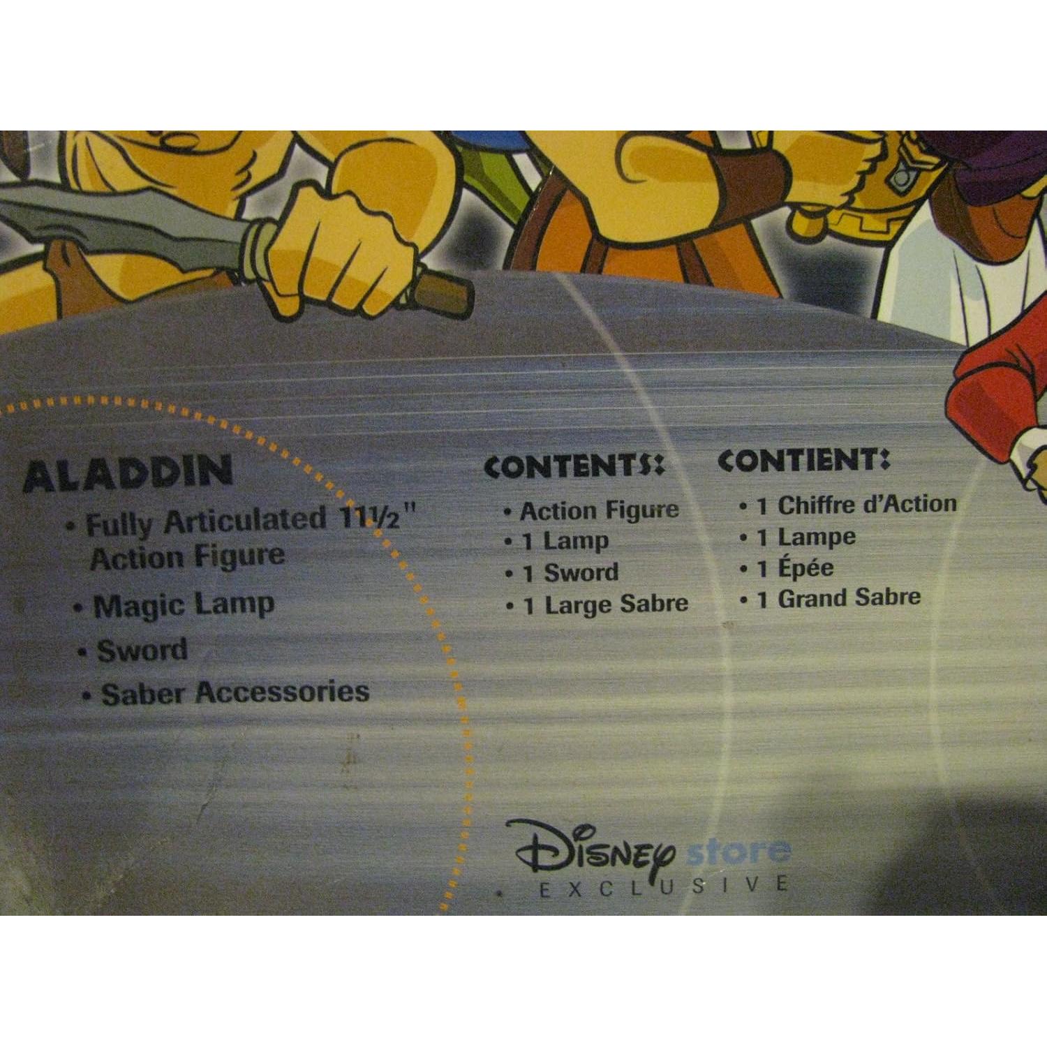 Figura de Acción Aladino Disney 29 cm con Accesorios