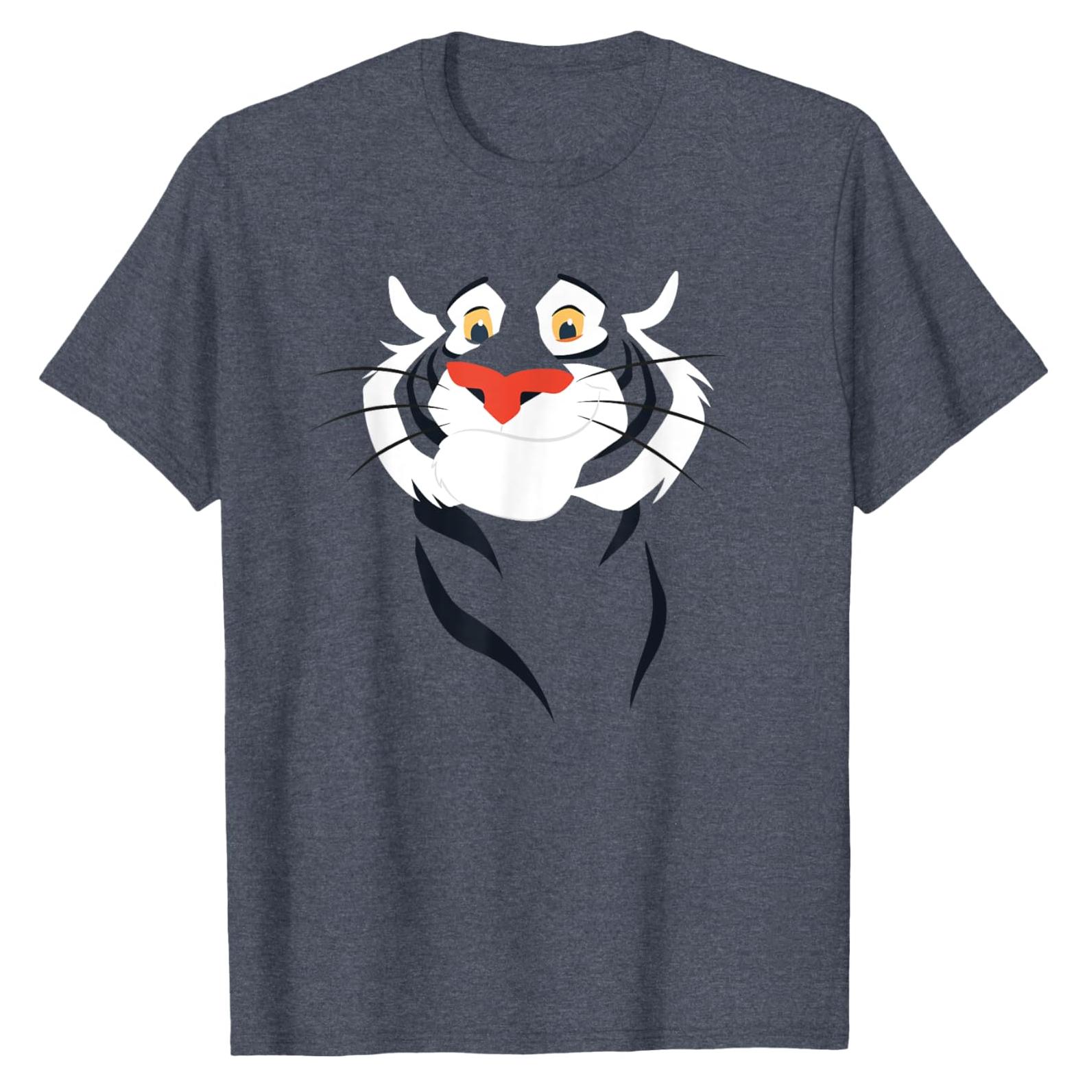 Camiseta disfraz tigre Rajah Disney Aladino para hombres