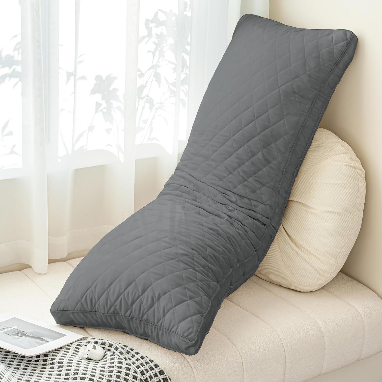 Almohada Corporal Ubauba Espuma Viscoelástica 50x137 cm Gris