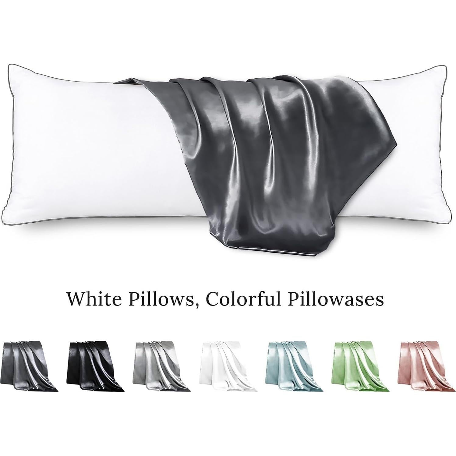 Almohada Corporal HUXMEYSON Gris 137x51 cm Refrigerante