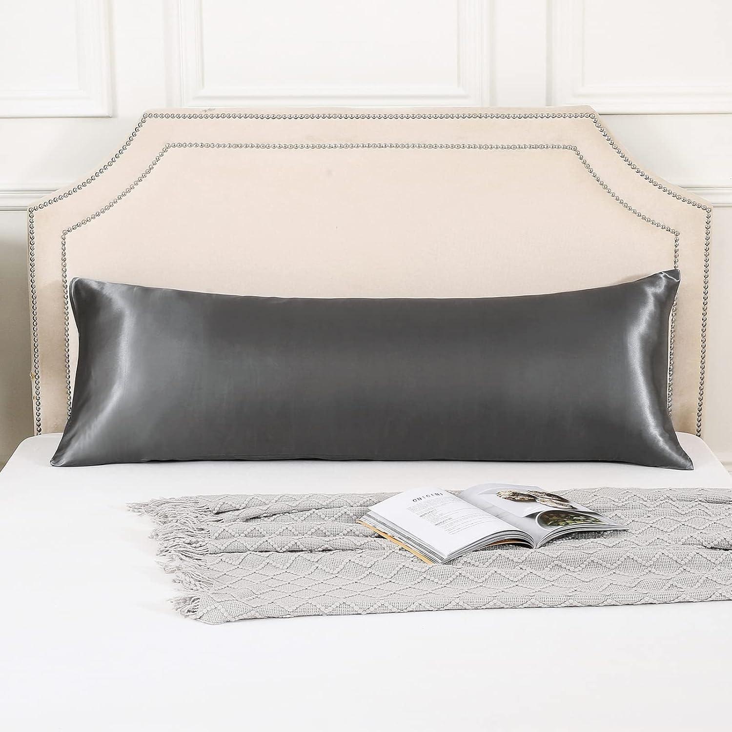 Almohada Corporal HUXMEYSON Gris 137x51 cm Refrigerante