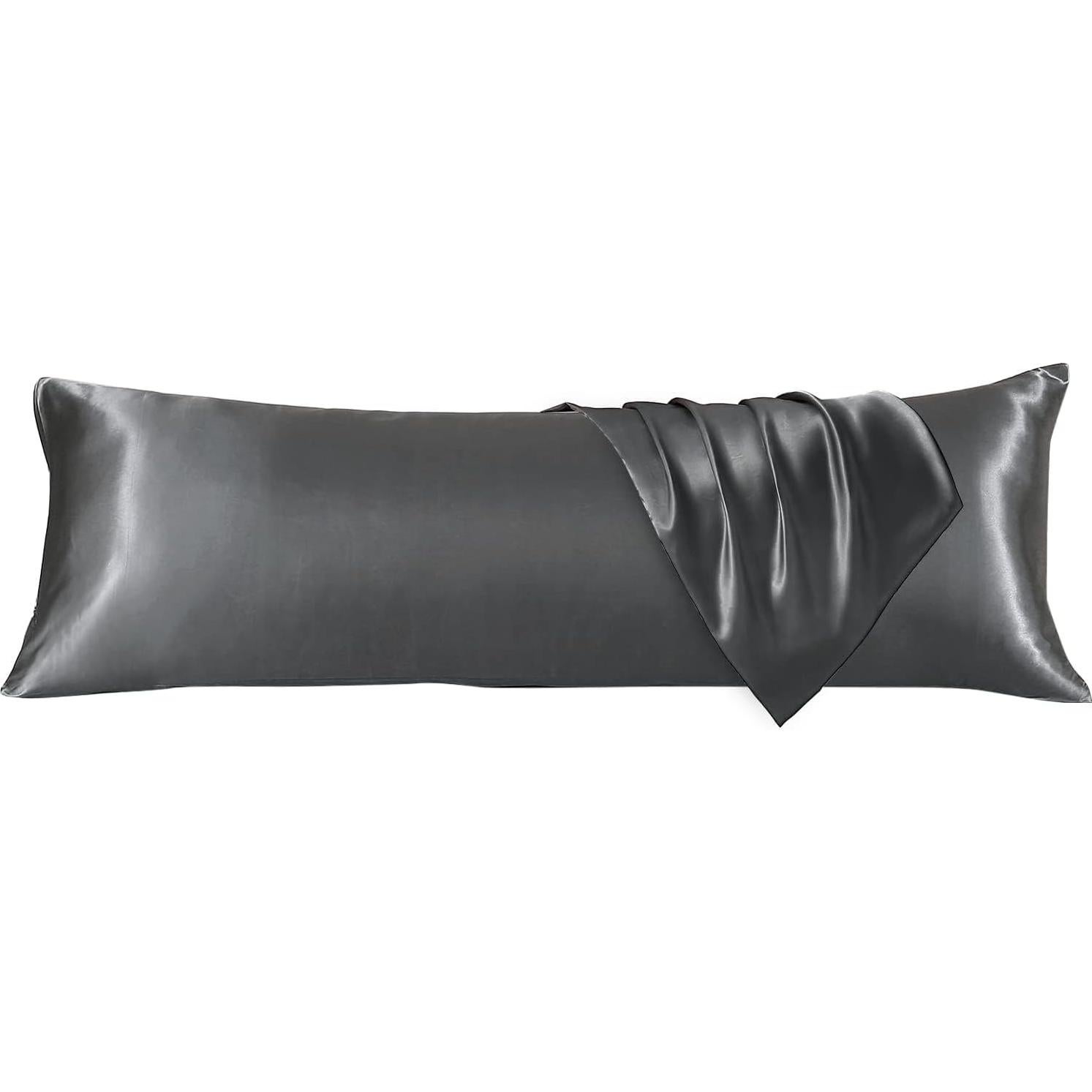 Almohada Corporal HUXMEYSON Gris 137x51 cm Refrigerante