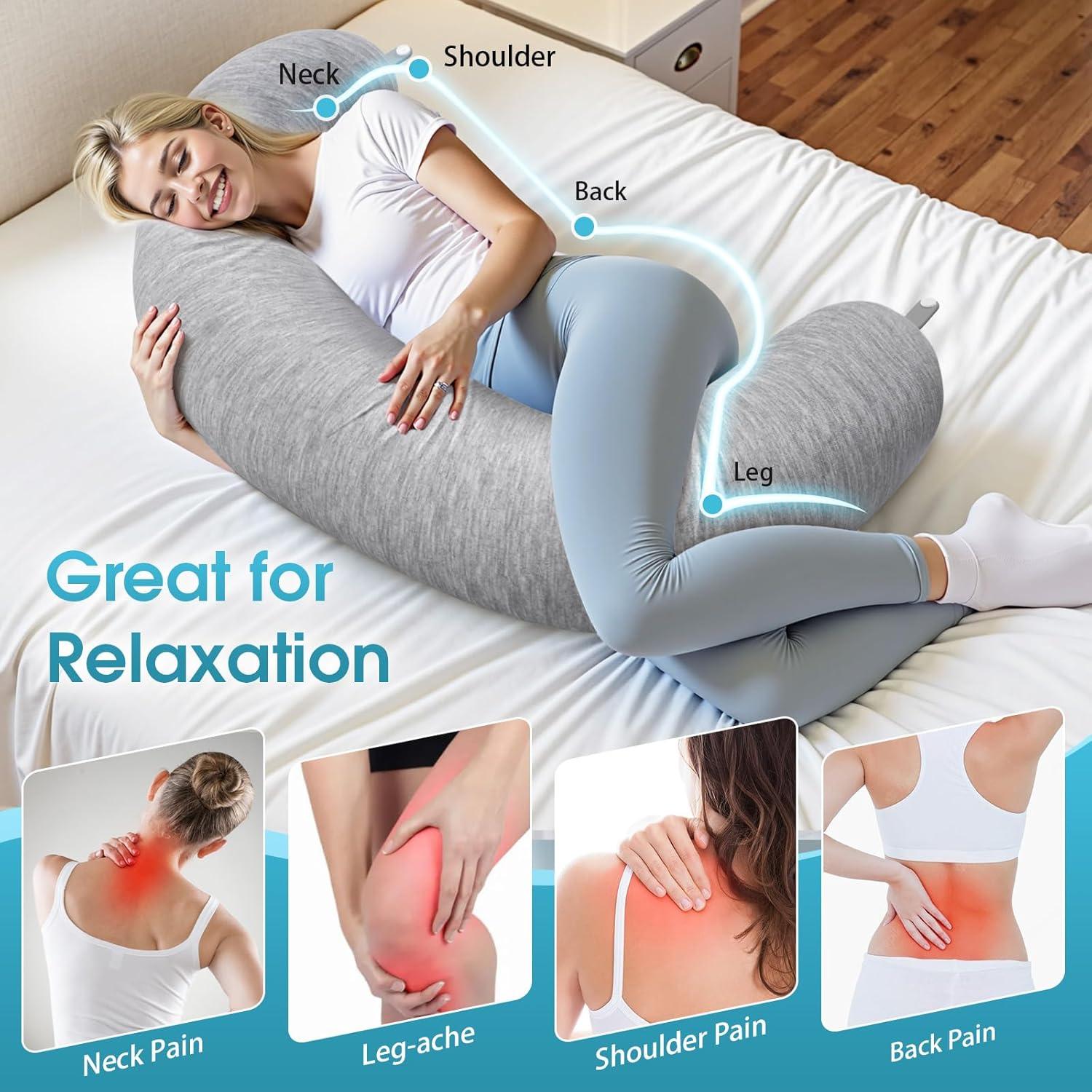 Almohada Corporal TranquilRelax 119 cm Espuma Viscoelástica