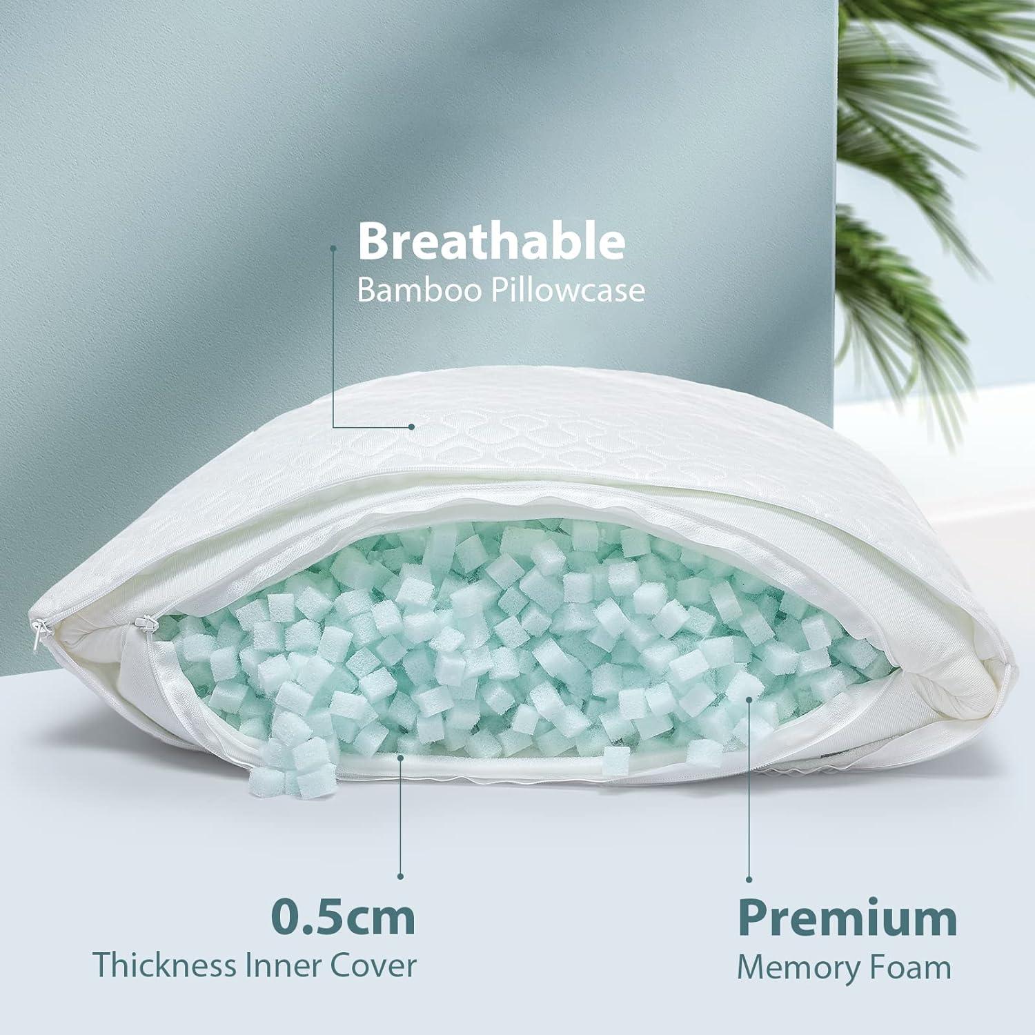 Almohada Corporal Rainmr Espuma de Memoria 50,8x137,2 cm