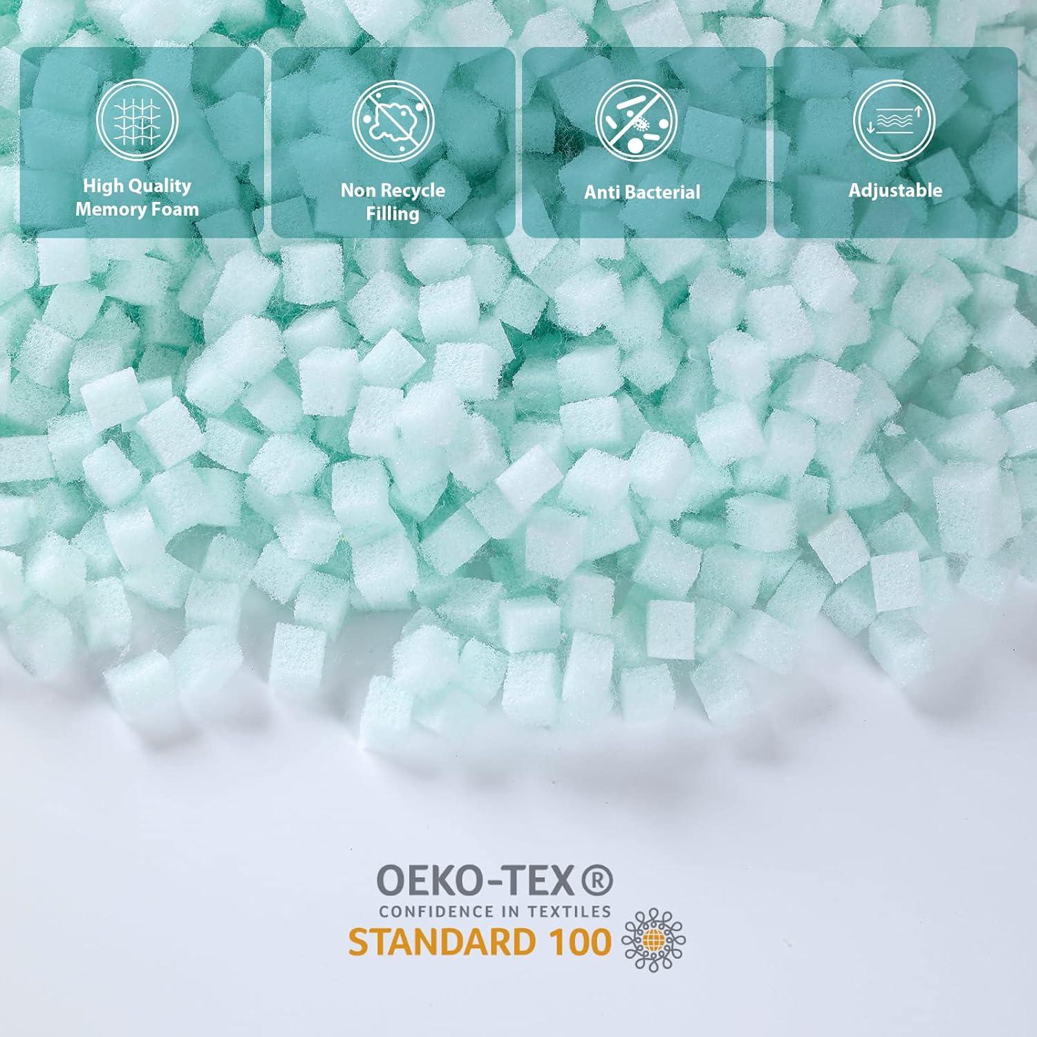 Almohada Corporal Rainmr Espuma de Memoria 50,8x137,2 cm