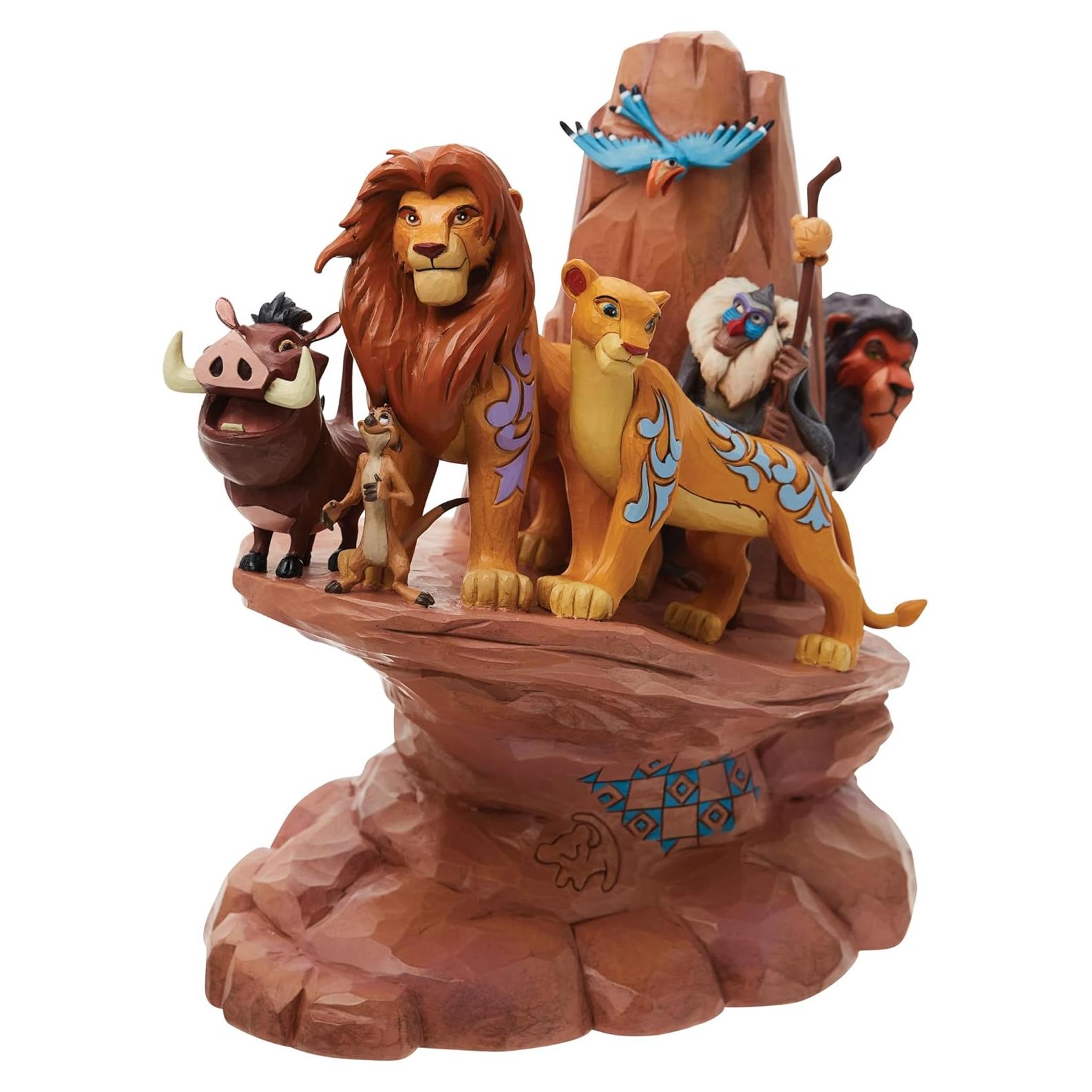 Figurita Roca del Orgullo Simba Disney Enesco 23 cm Resina