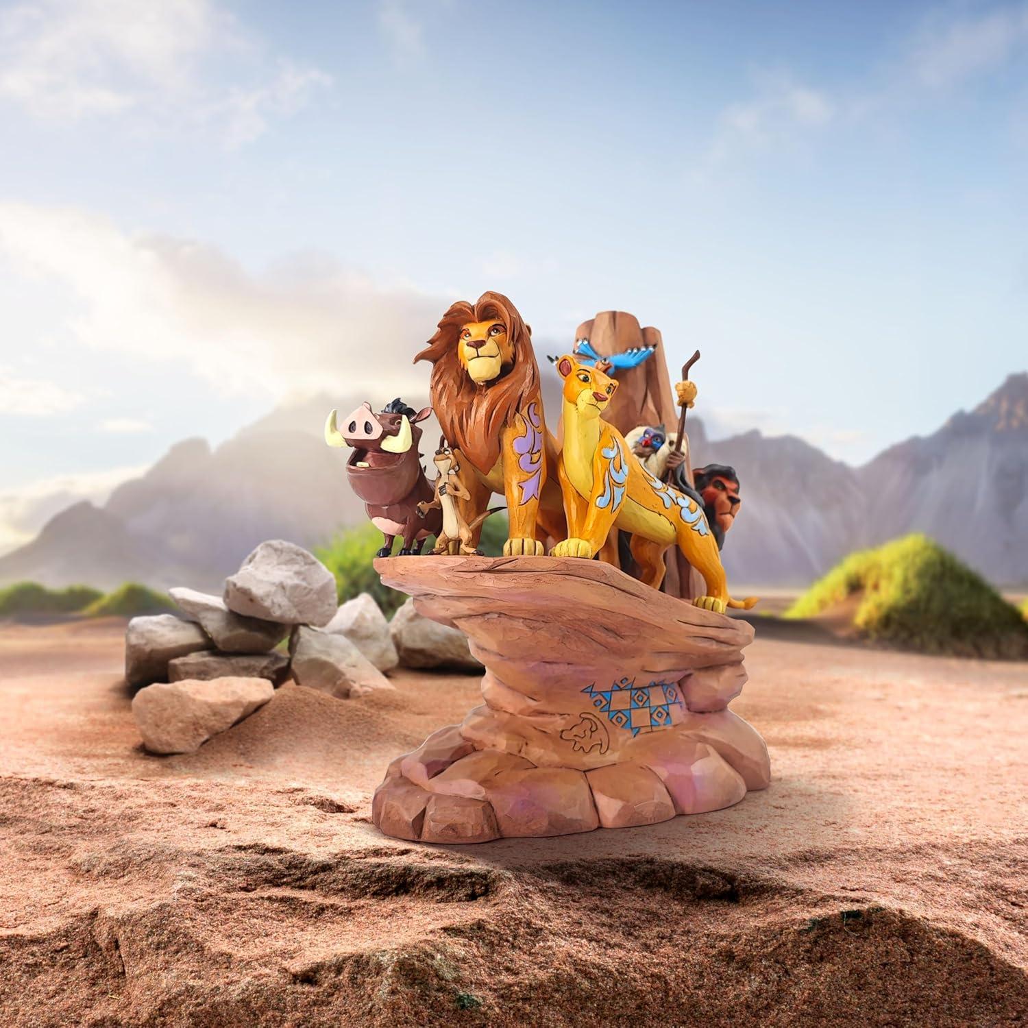 Figurita Roca del Orgullo Simba Disney Enesco 23 cm Resina