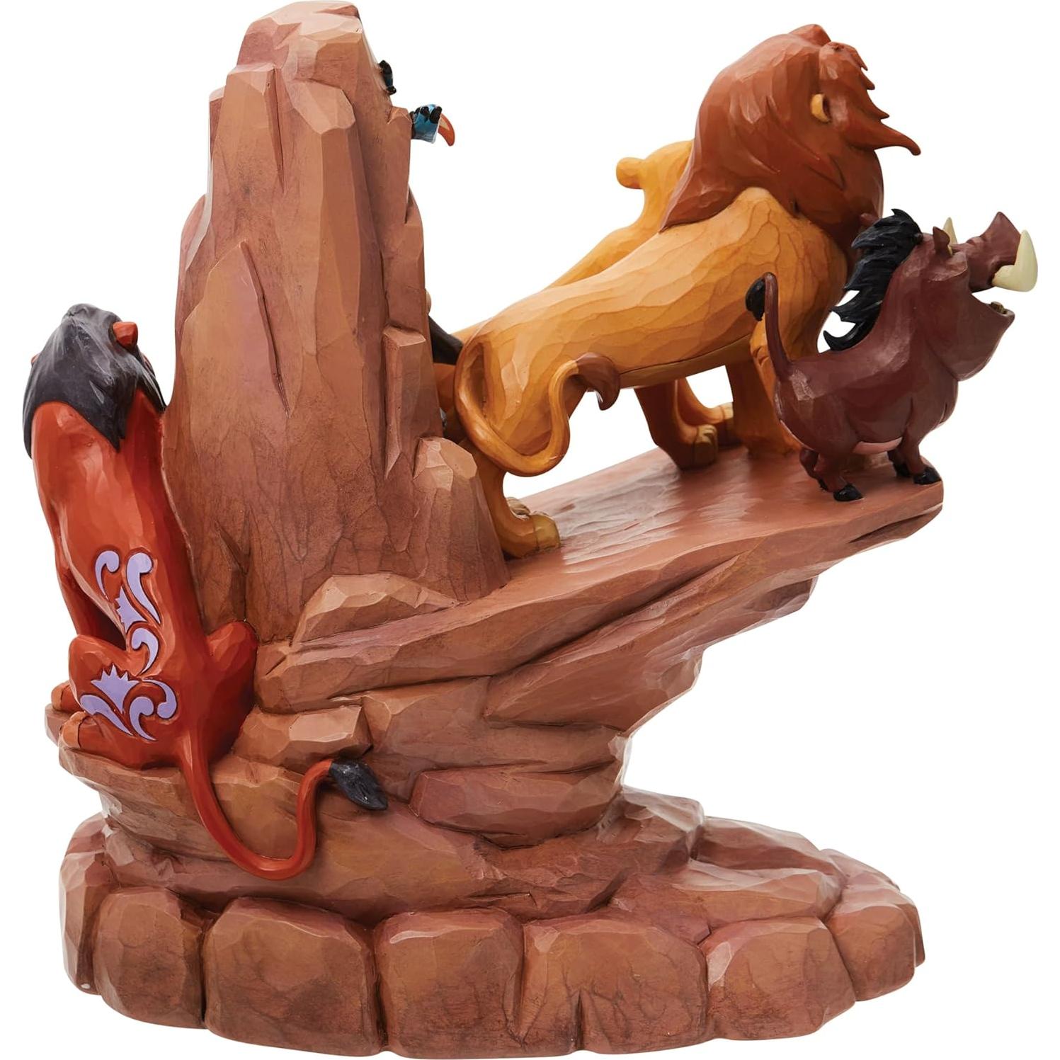 Figurita Roca del Orgullo Simba Disney Enesco 23 cm Resina
