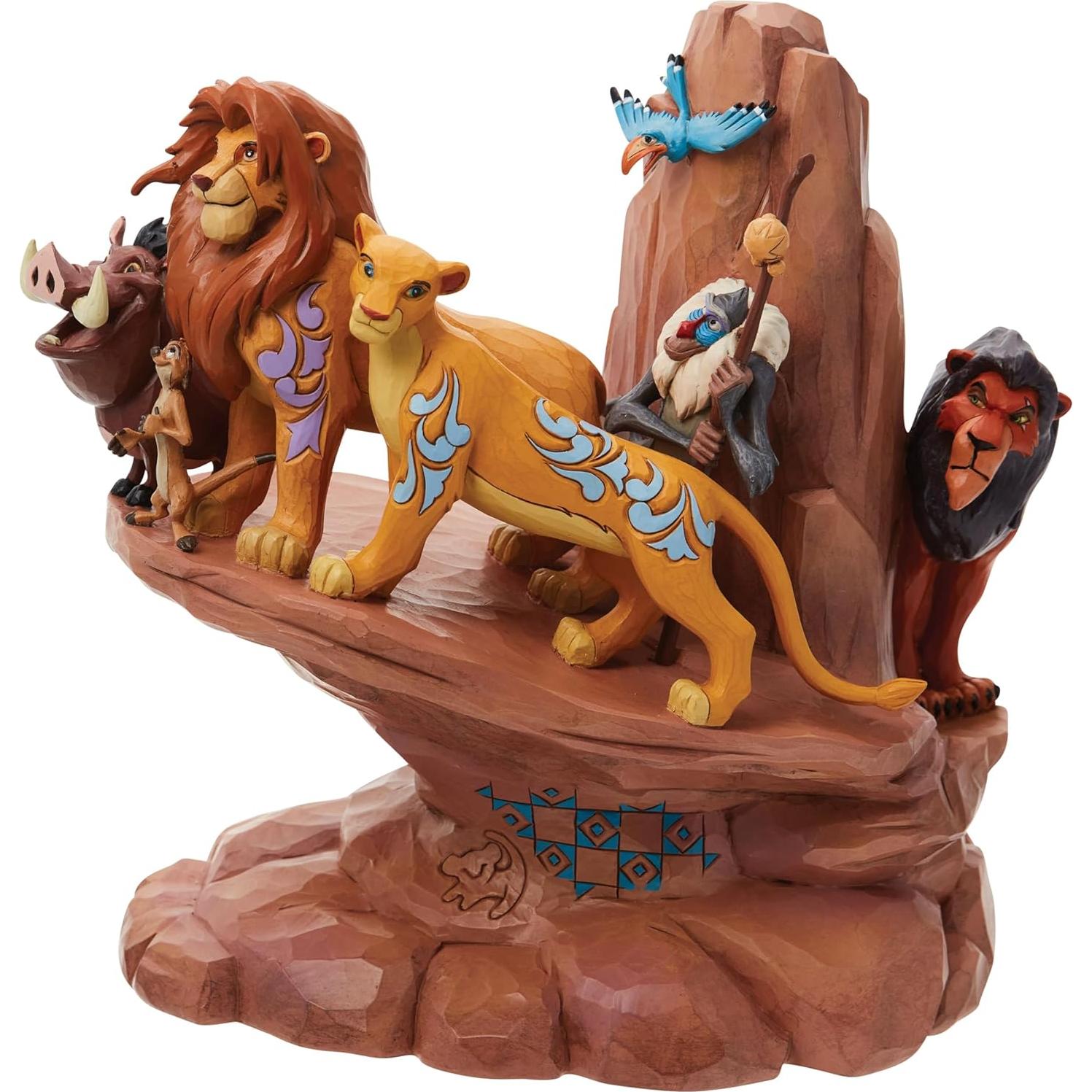 Figurita Roca del Orgullo Simba Disney Enesco 23 cm Resina