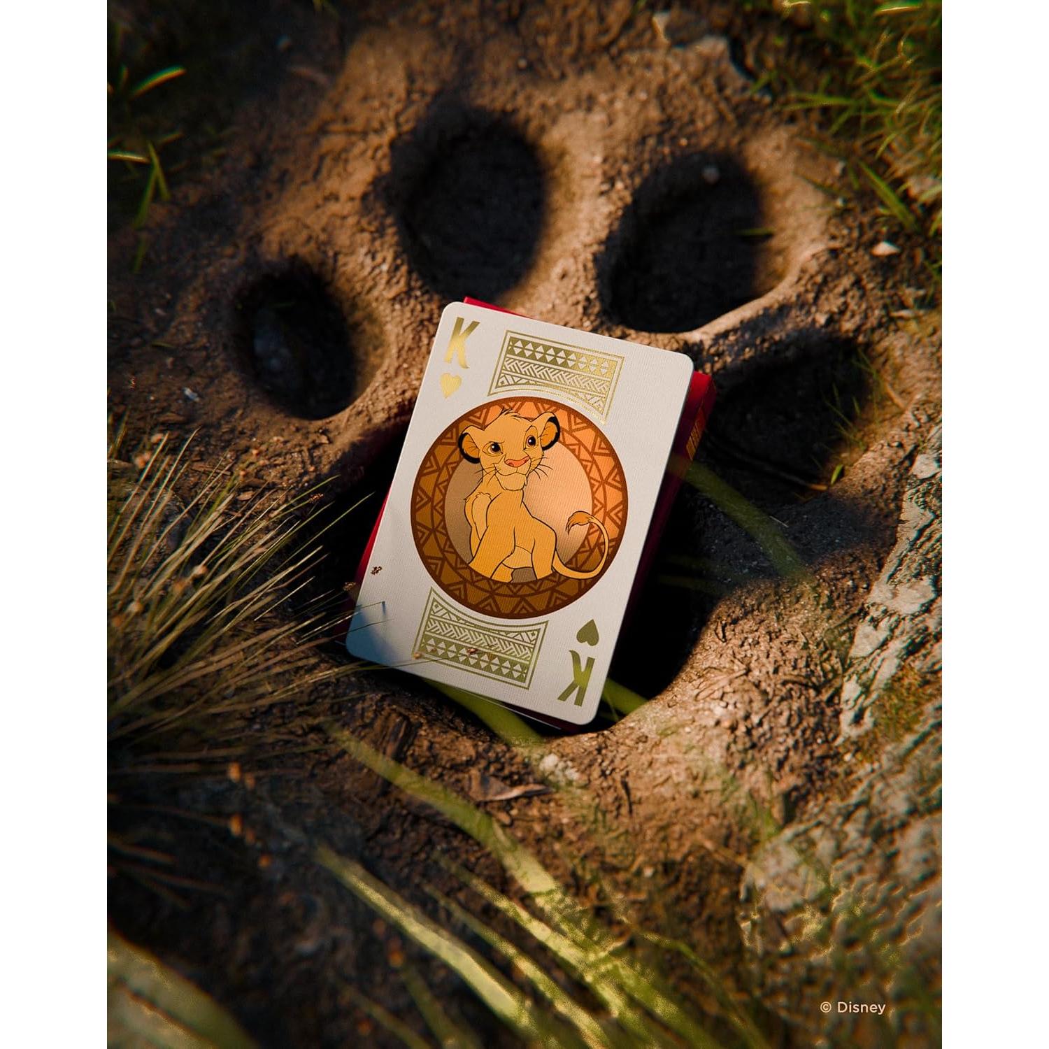 Baraja de Cartas Bicycle El Rey León - 54 Piezas