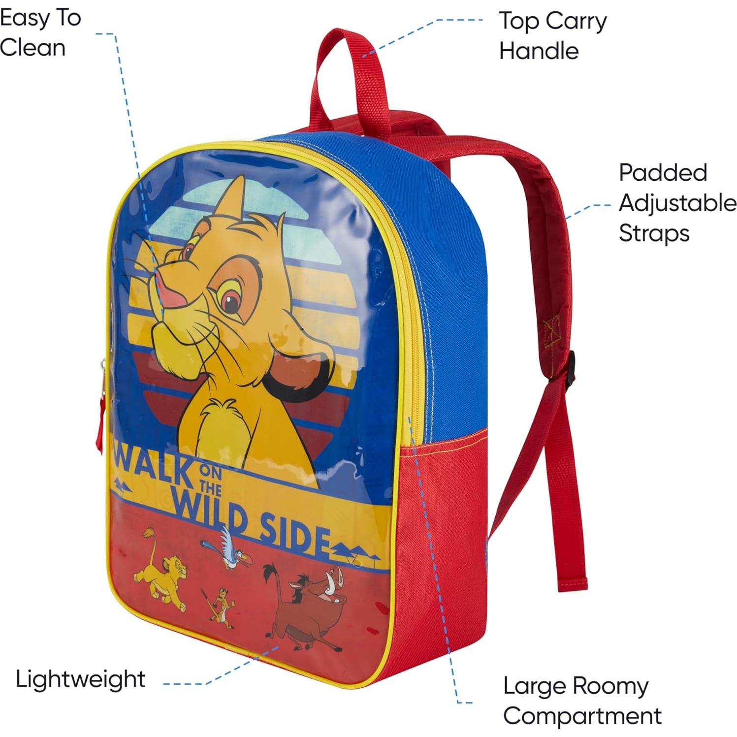 Mochila Disney El Rey León para Niños 38x29x11cm