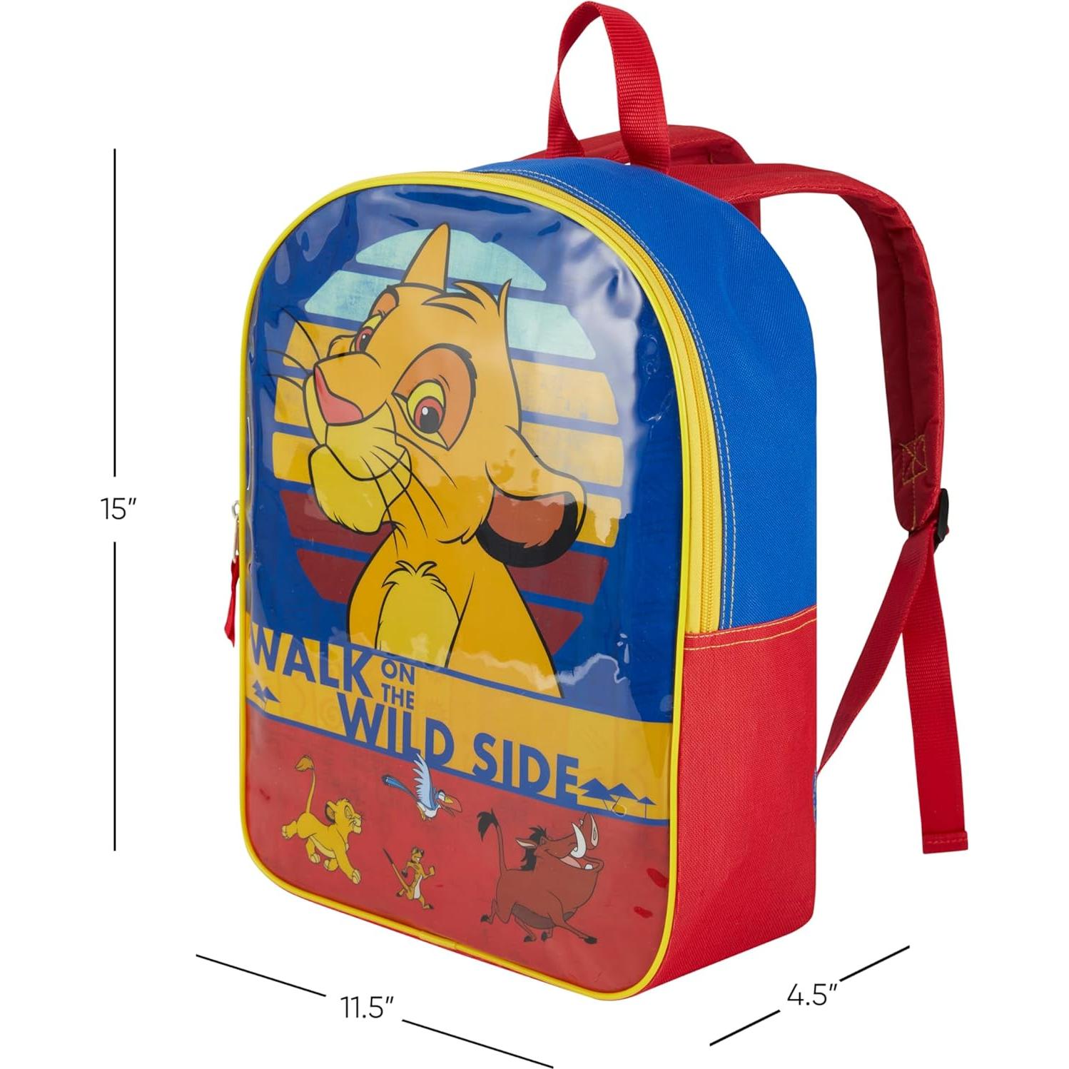 Mochila Disney El Rey León para Niños 38x29x11cm