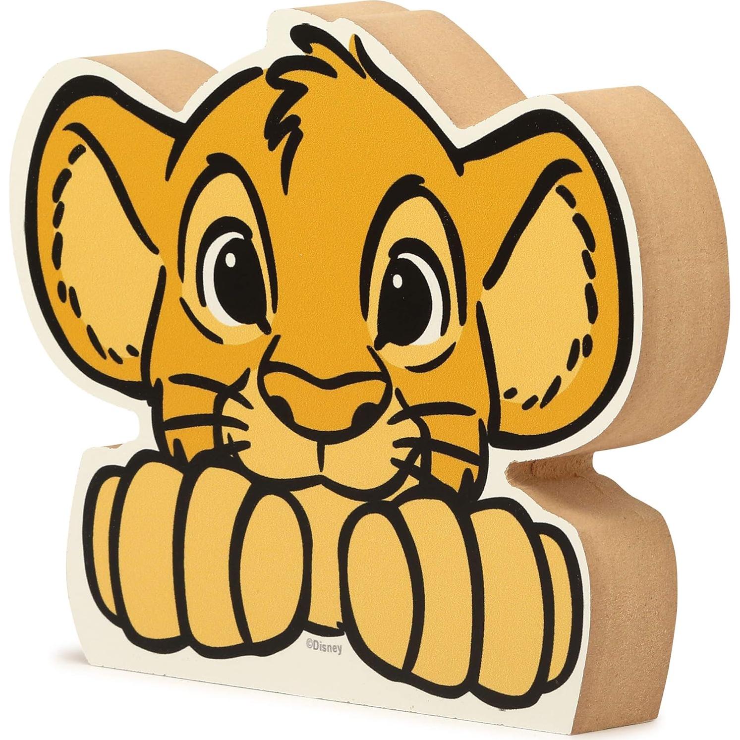 Estante Decorativo Simba Disney El Rey León 17,78x13,97cm