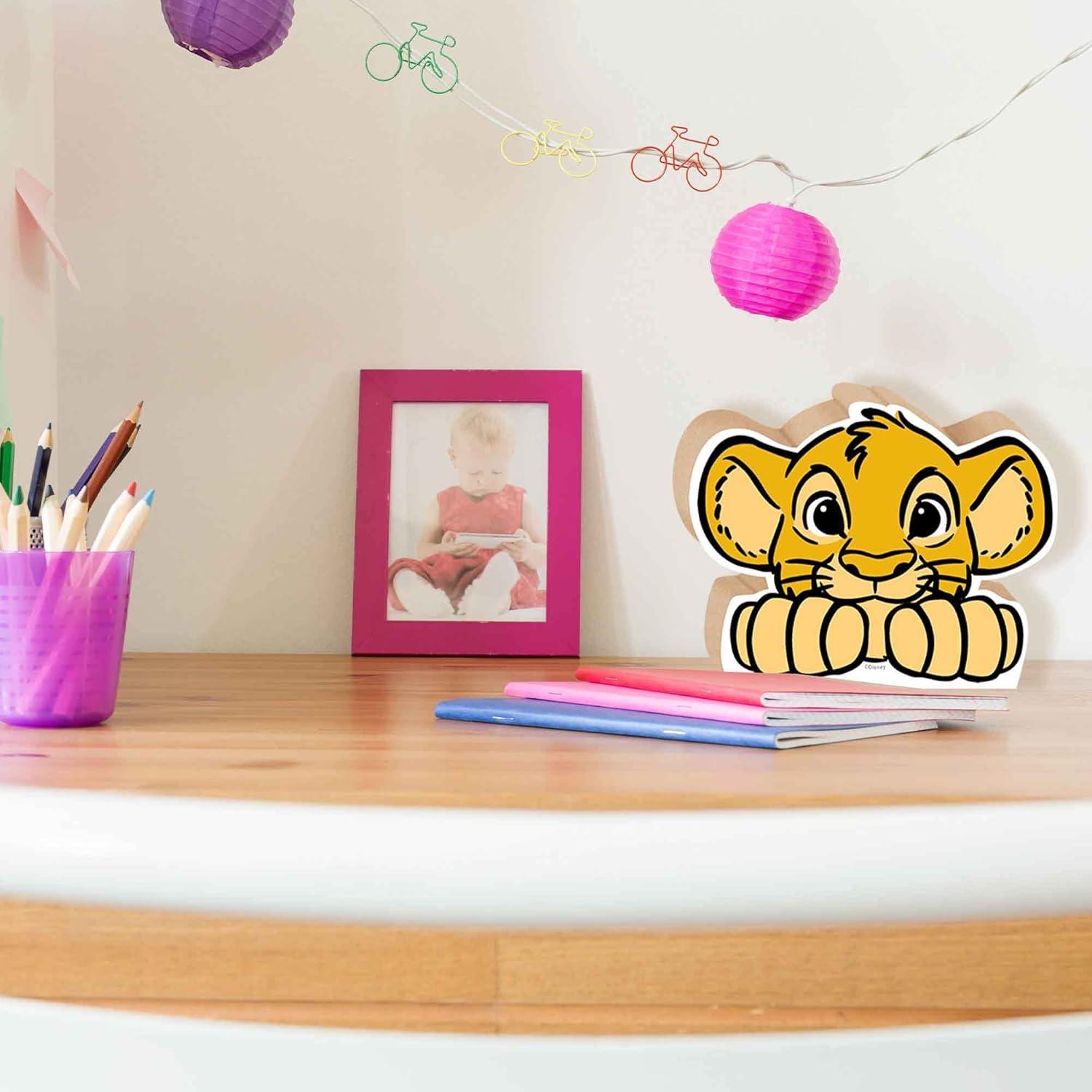 Estante Decorativo Simba Disney El Rey León 17,78x13,97cm